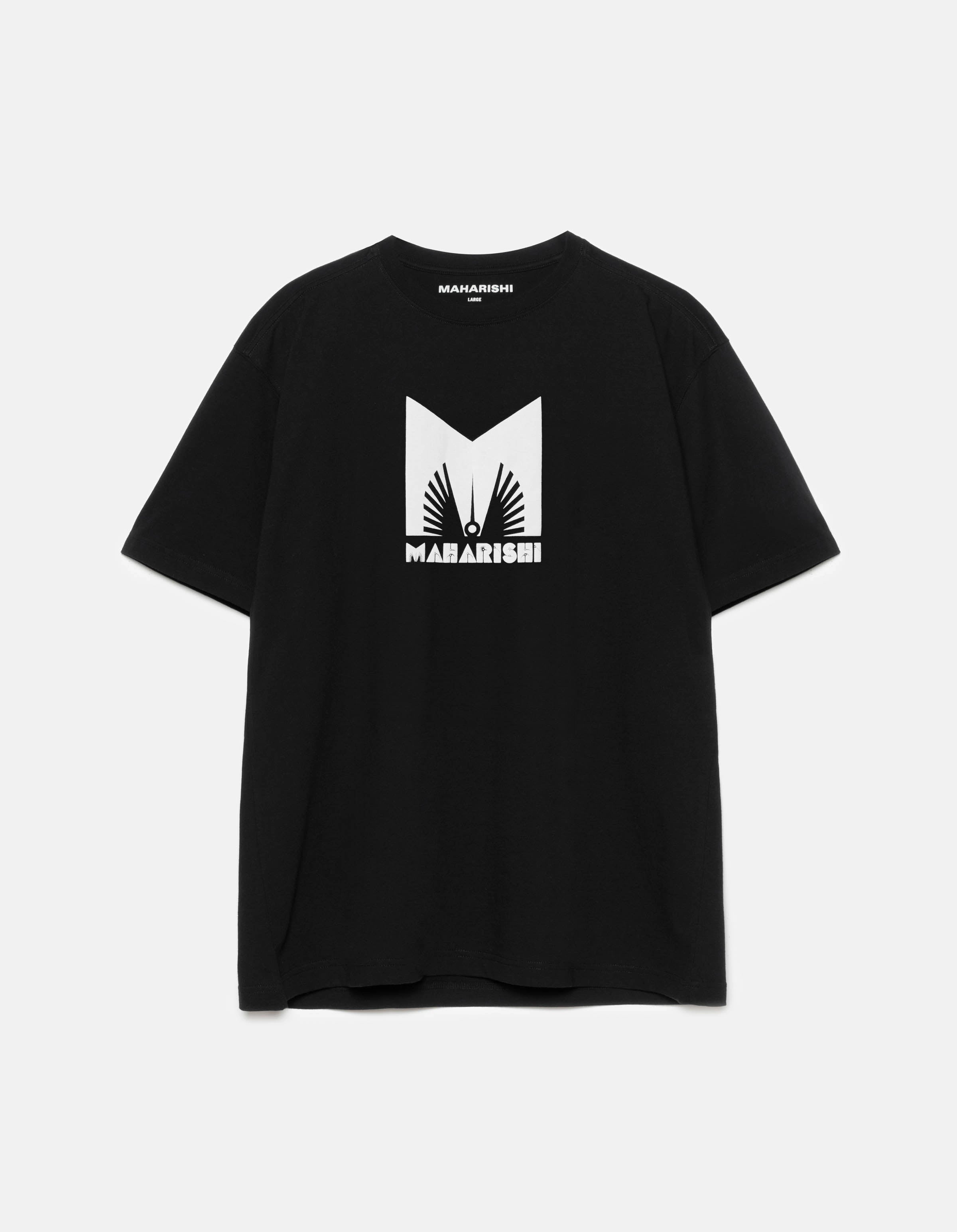 Lightweight Comfort 1581 Maharishi Kung Fulery S/S T-Shirt Black