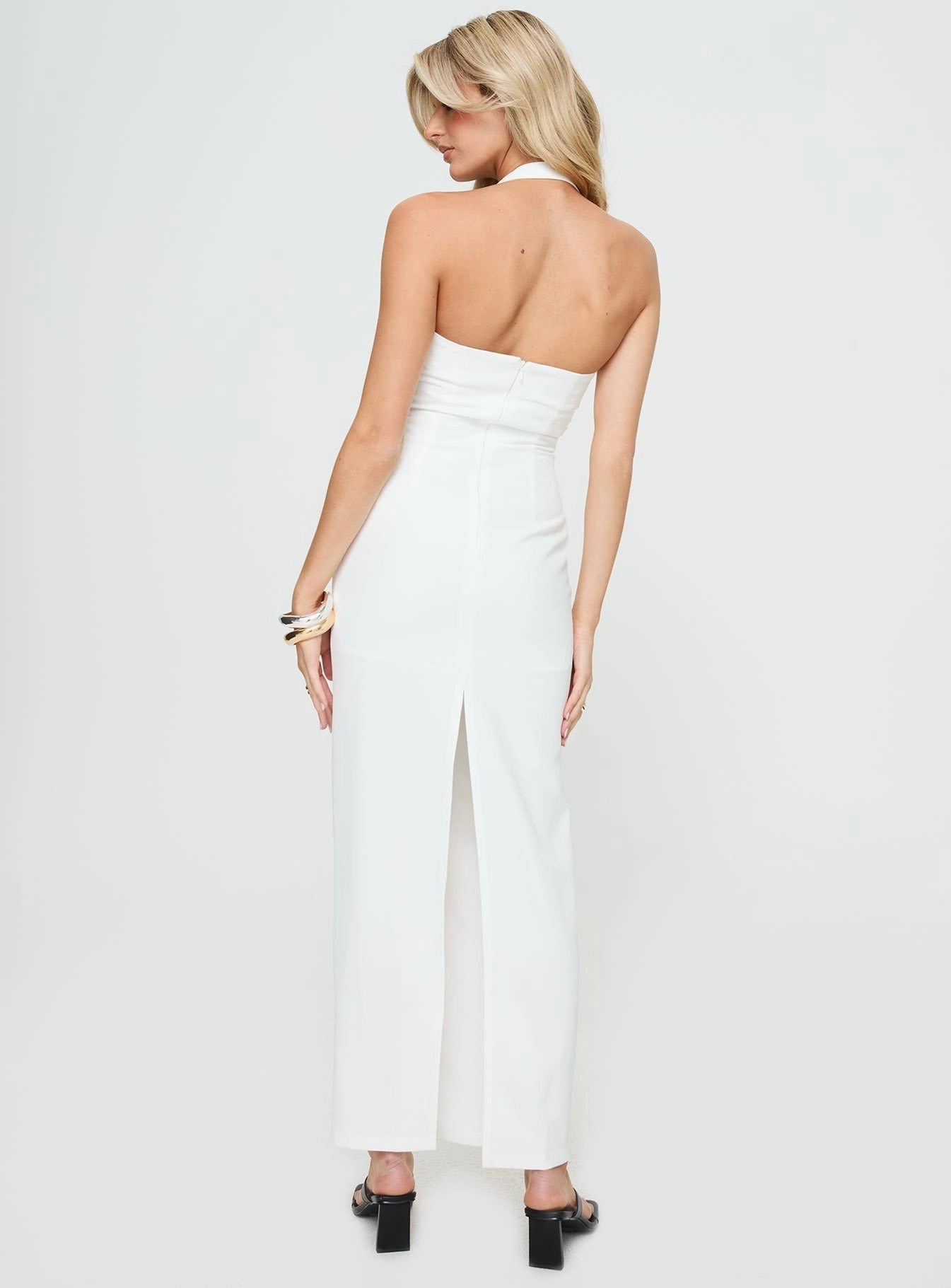 Soft Fashion 1999 Maxi Dress Porcelain
