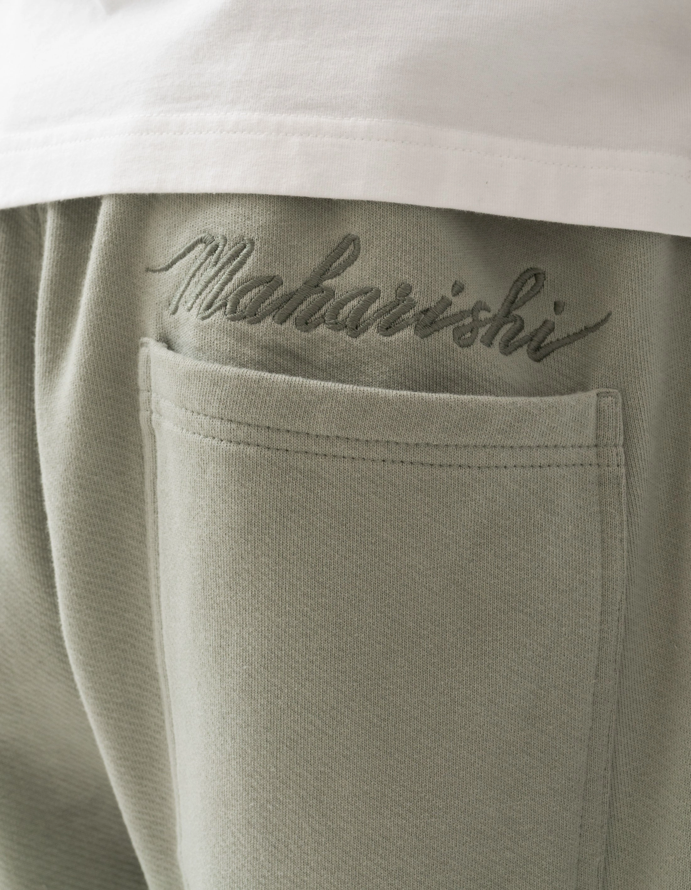 4623 Maharishi Organic Sweatpants Sage Walk Friendly