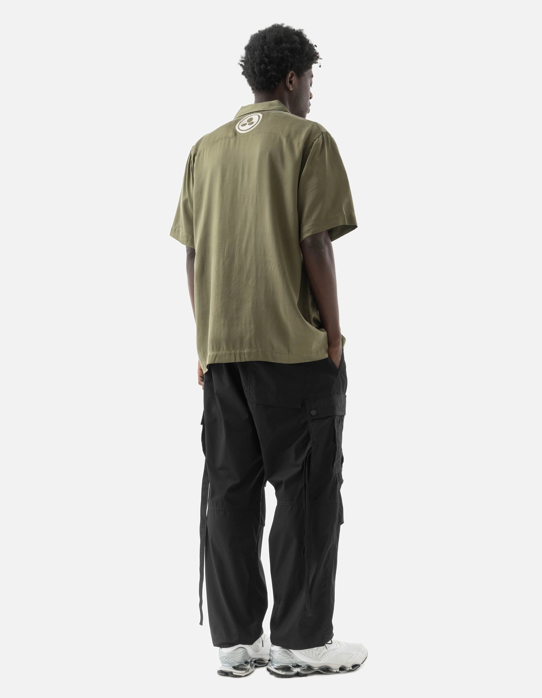 Flexible Leg 5307 Asym Cargo Track Pants Black
