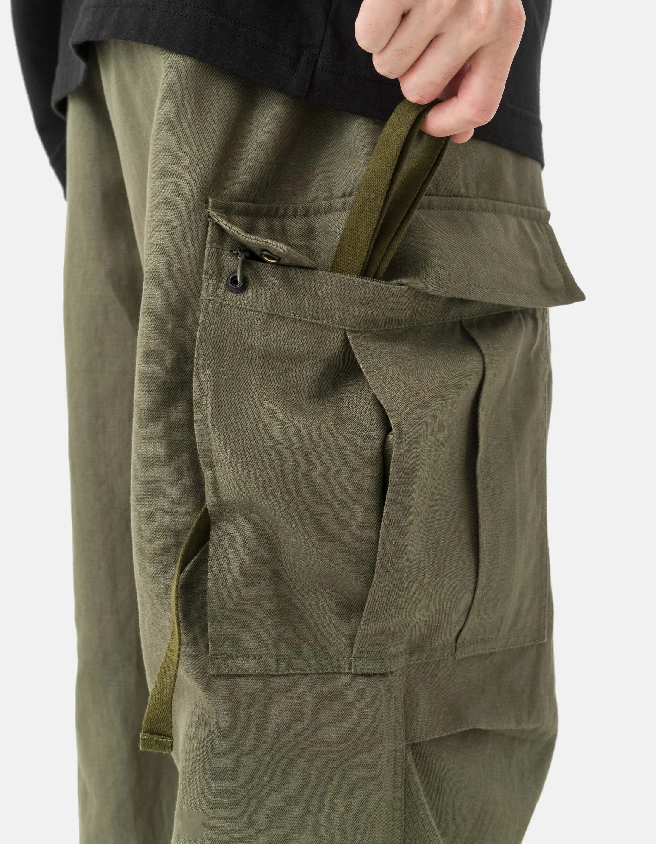 Comfy Design 6120 Hemp M65 Cargo Pants Olive