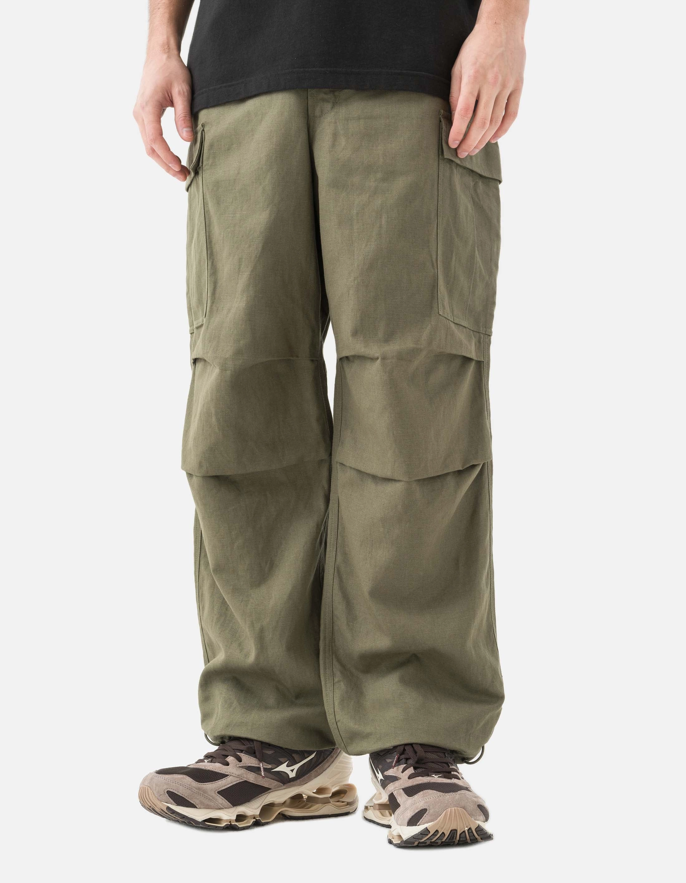 6120 Hemp M65 Cargo Pants Olive EcoFriendlyBlend Active Comfort Wear