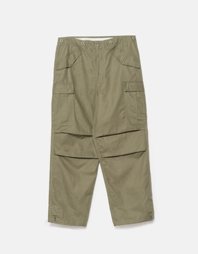 6120 Hemp M65 Cargo Pants Olive AntiSlipGrip Relaxed Style