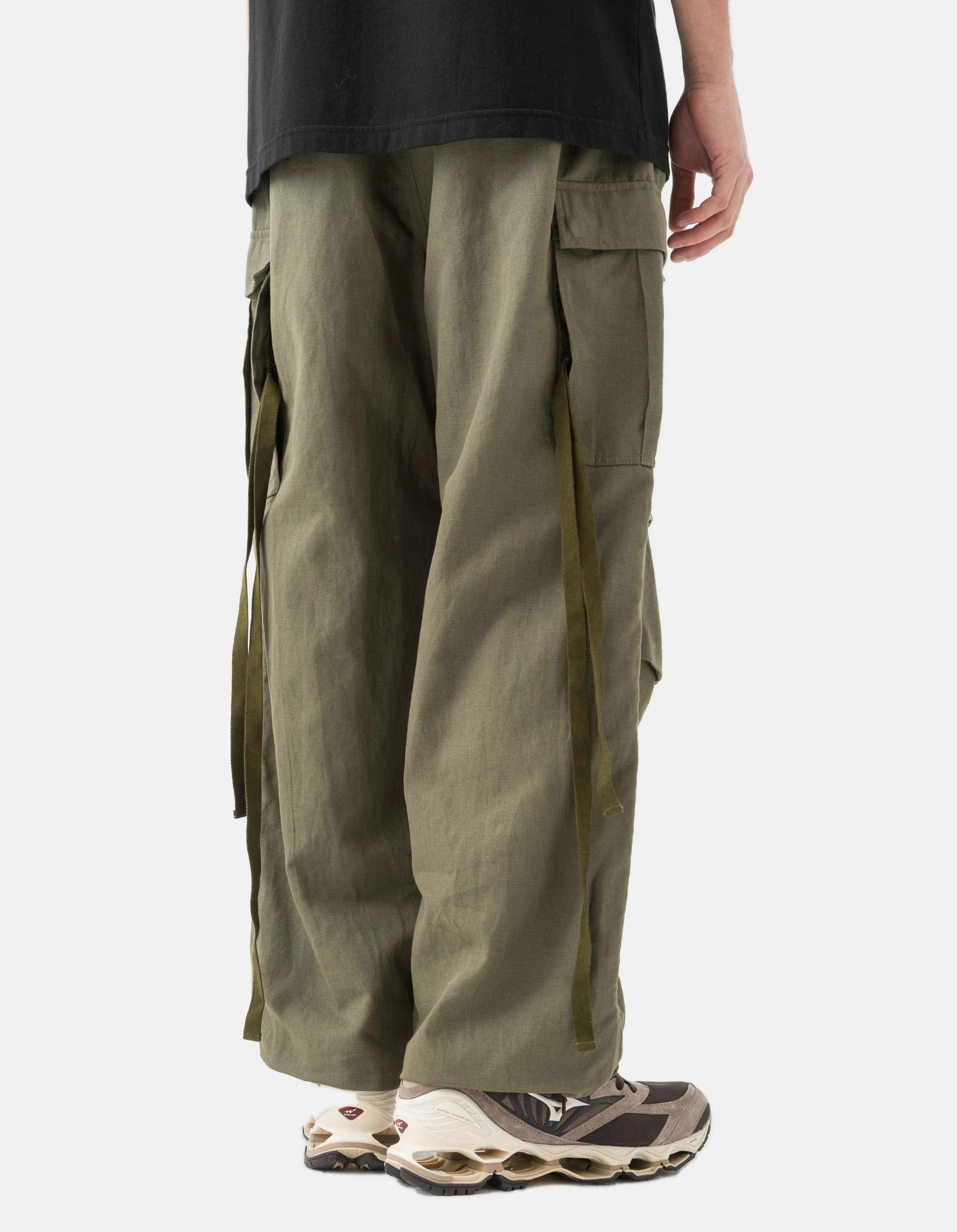 6120 Hemp M65 Cargo Pants Olive Outdoor Friendly