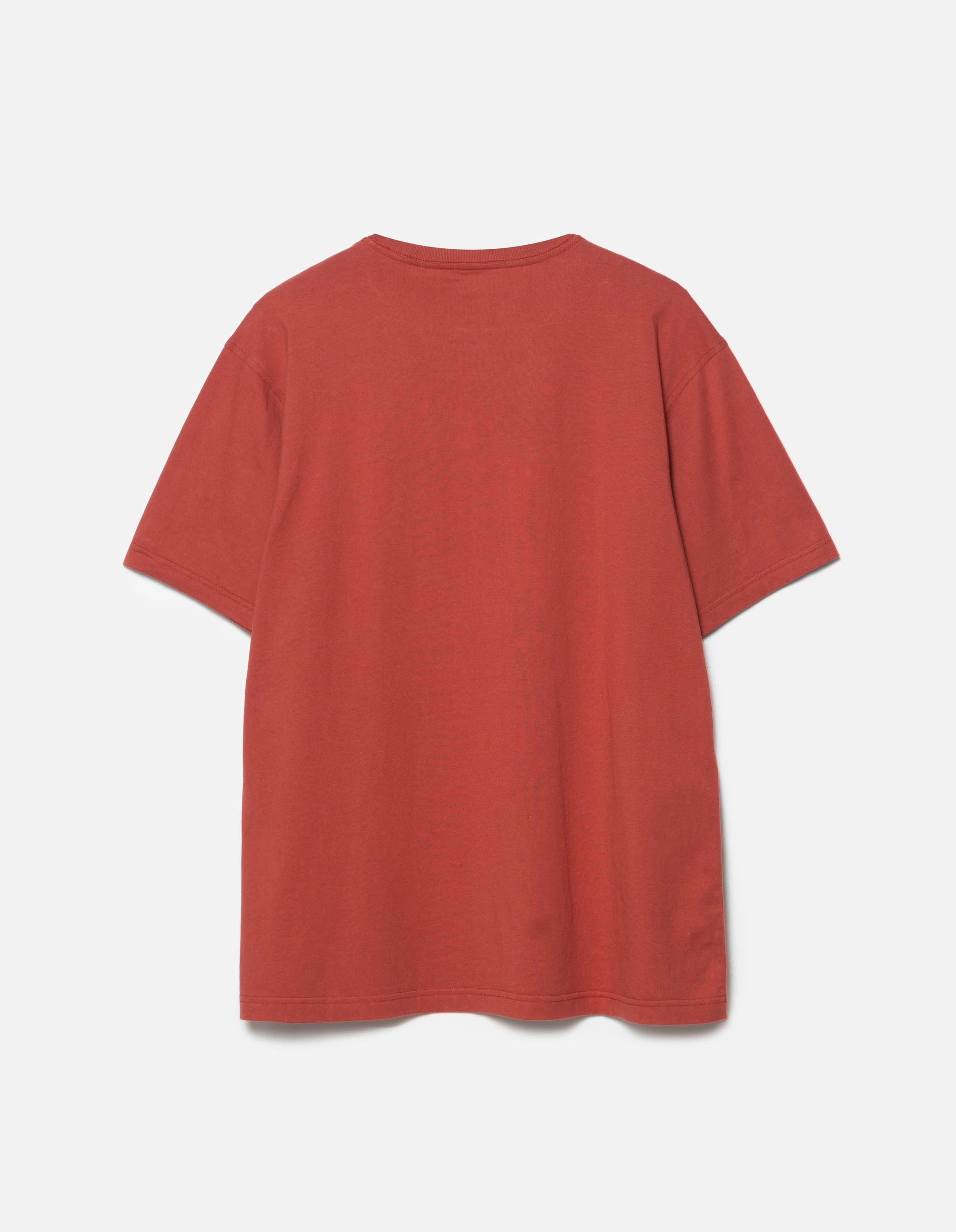 6217 Sashiko Bonsai S/S T-Shirt Redwood Soft Touch Texture Essential Look