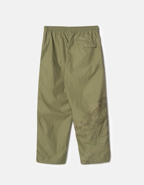 6237 Sashiko Bonsai Track Pants Olive OG-107F Travel Ready