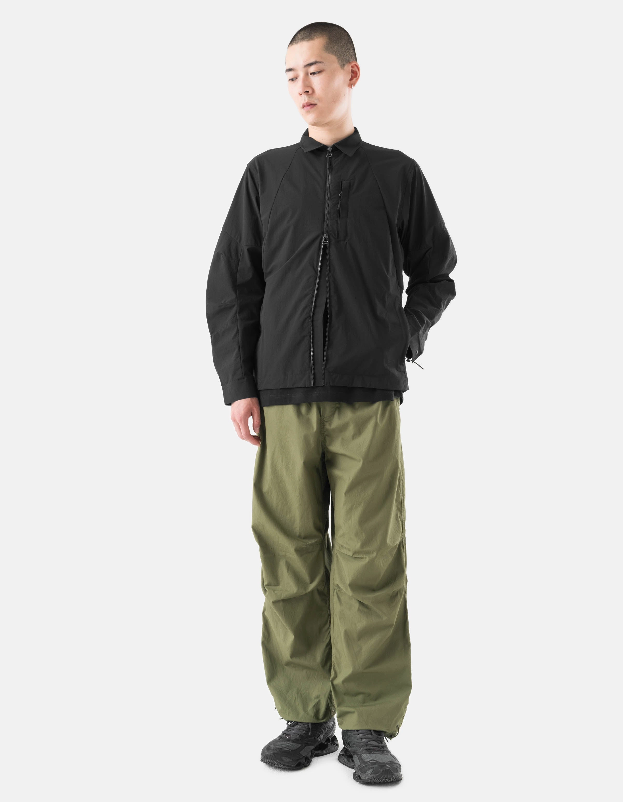 6237 Sashiko Bonsai Track Pants Olive OG-107F Sport Ready Fit LightweightWeave