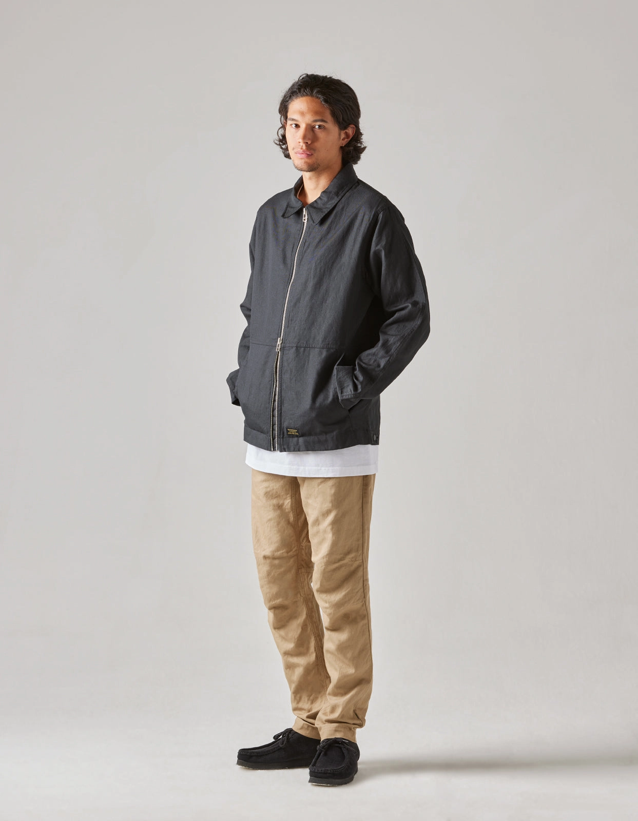 Sleek Appearance Comfortable Design 7024 MILTYPE Organic Custom Pants Sand