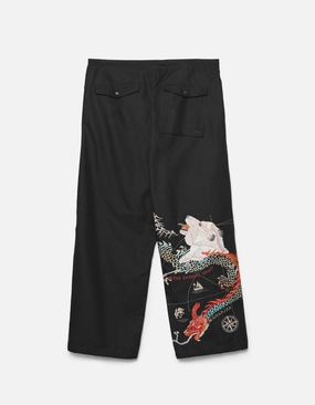 ReflectiveTrim 7087 The Bering Strait Embroidered Loose Snopants? Black
