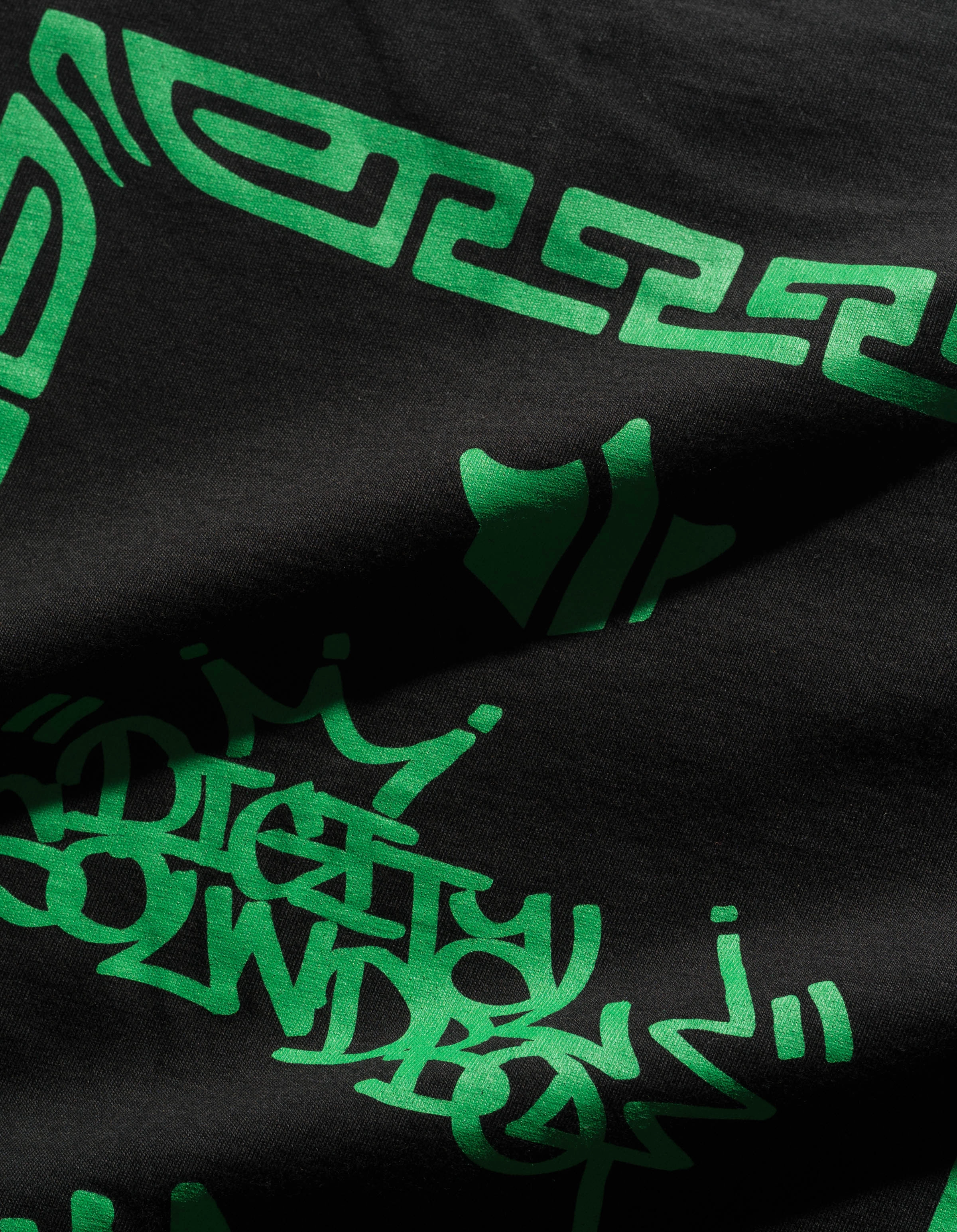 7414 Maharishi DSB004 S/S T-shirt Black/Green Casual Choice Wear