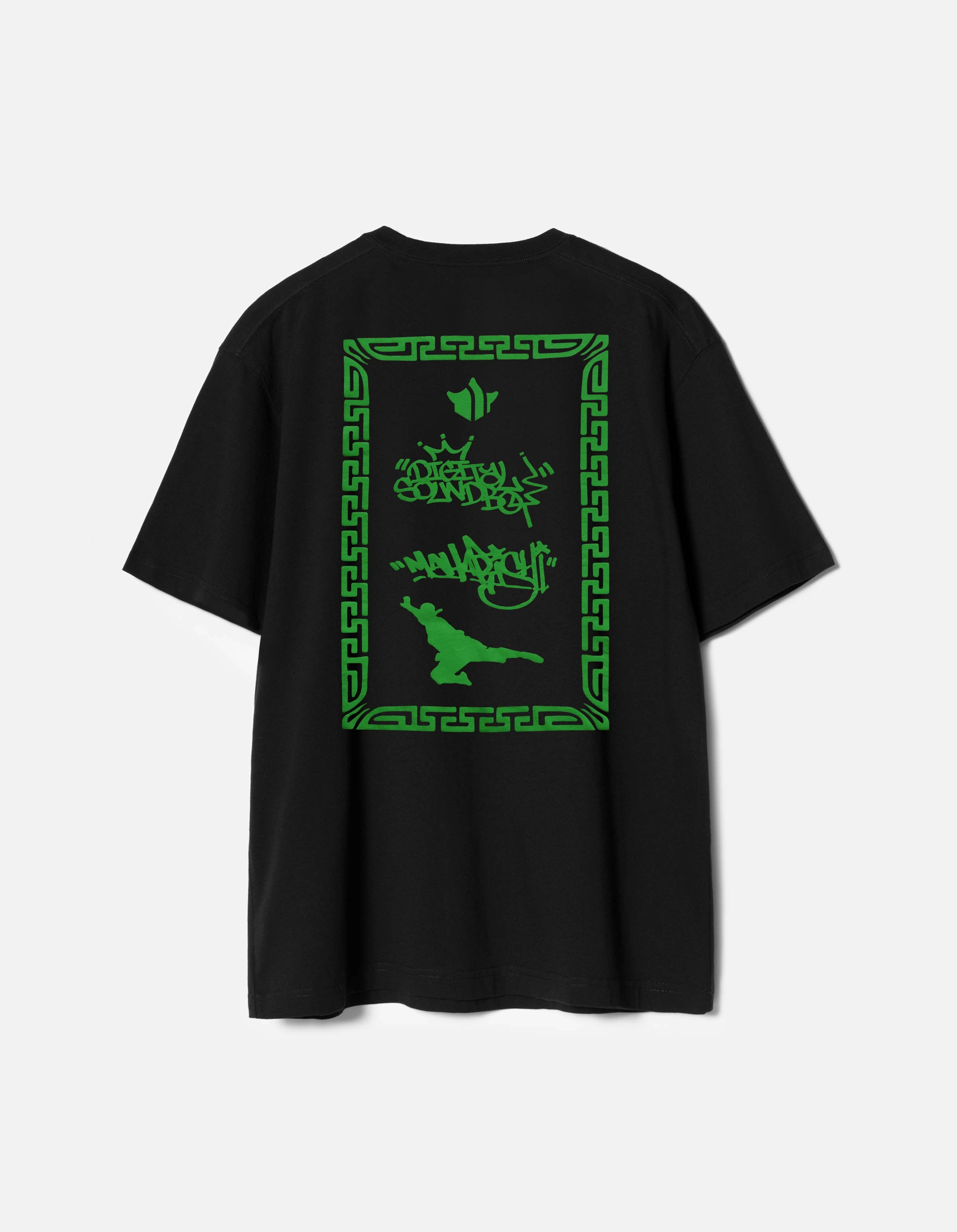 Premium Cotton Timeless Fit 7414 Maharishi DSB004 S/S T-shirt Black/Green