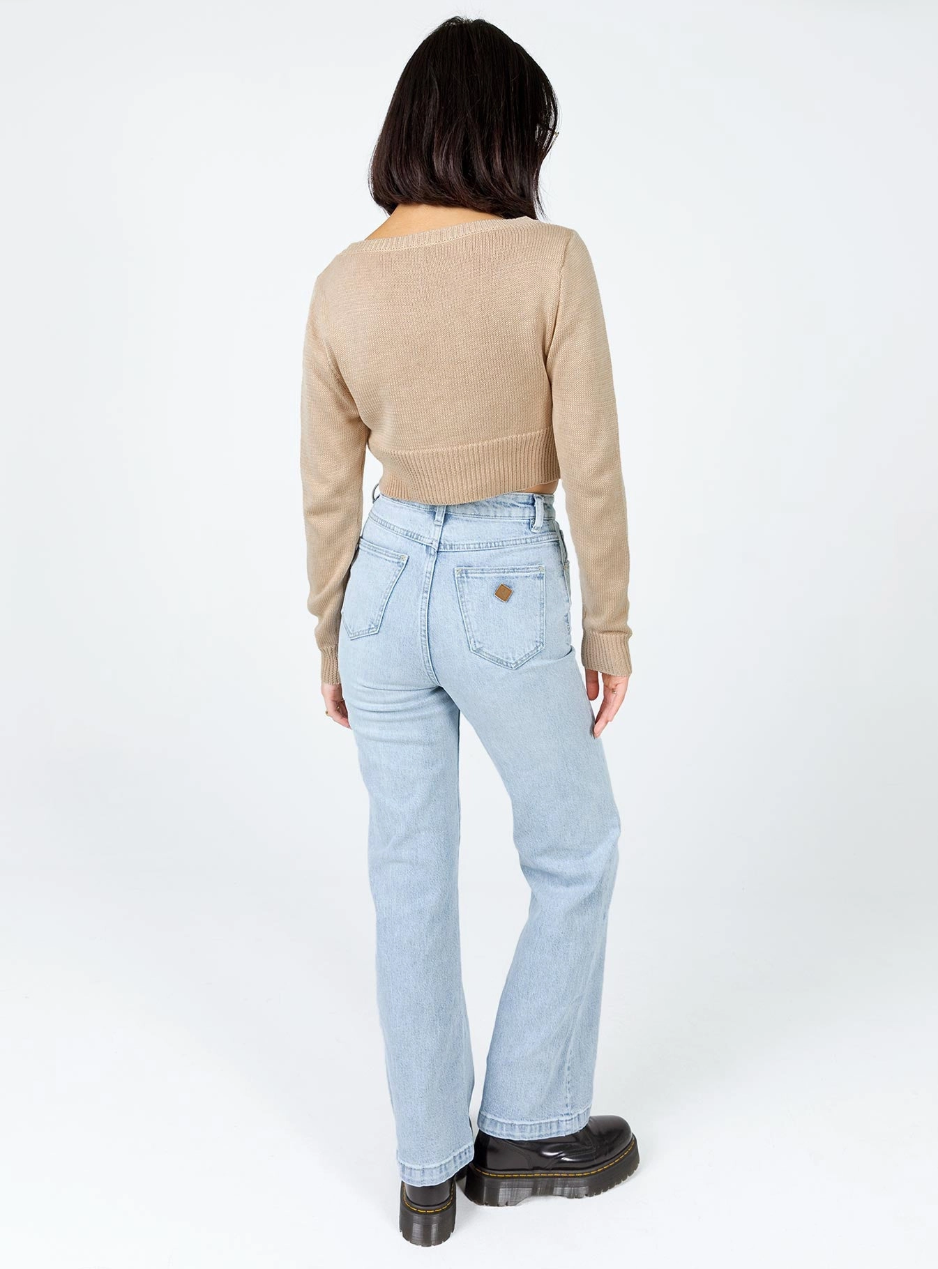 Abrand 94 High & Wide Evie Light Vintage Indigo Anytime Fit