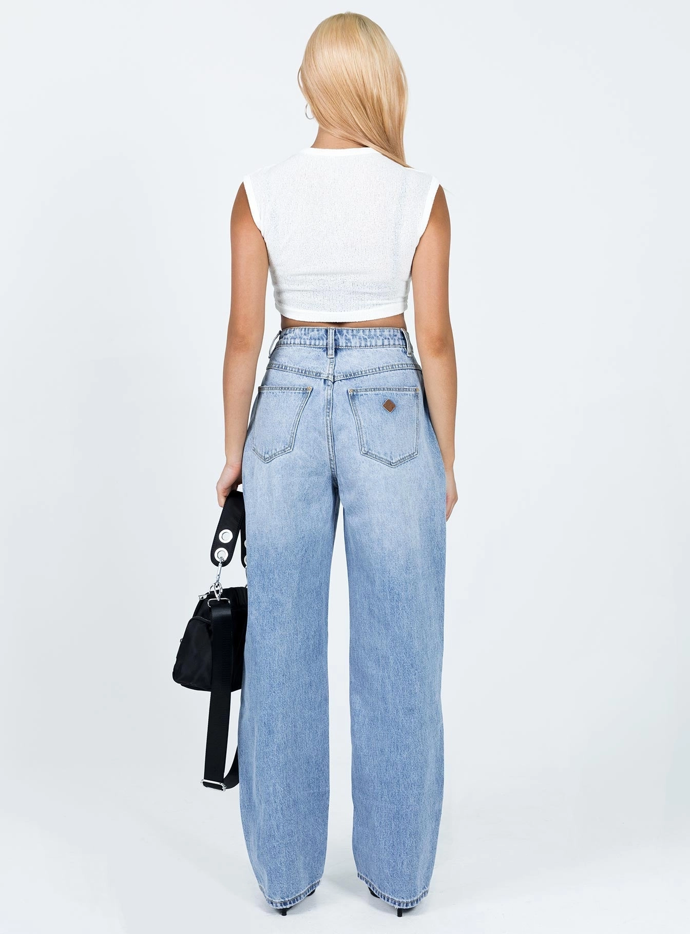 Clean Silhouette Abrand Carrie Jean Candy Blue