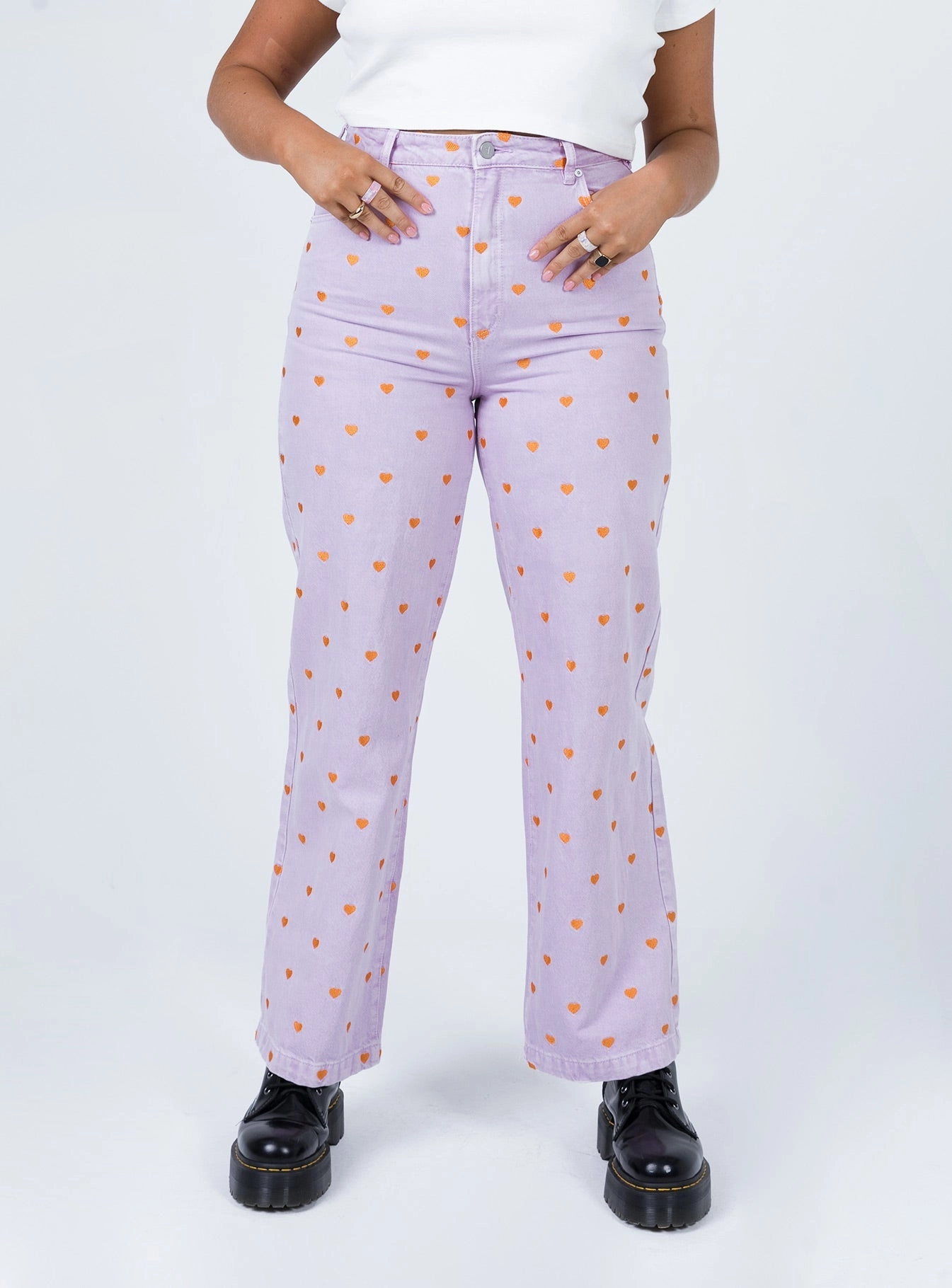 Sunny Vibes Weekend Style Traveler Gear Smooth Style Abrand Dyspnea 94 High & Wide Lilac Heart