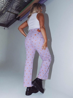 Abrand Dyspnea 94 High & Wide Lilac Heart Streetwear Mood