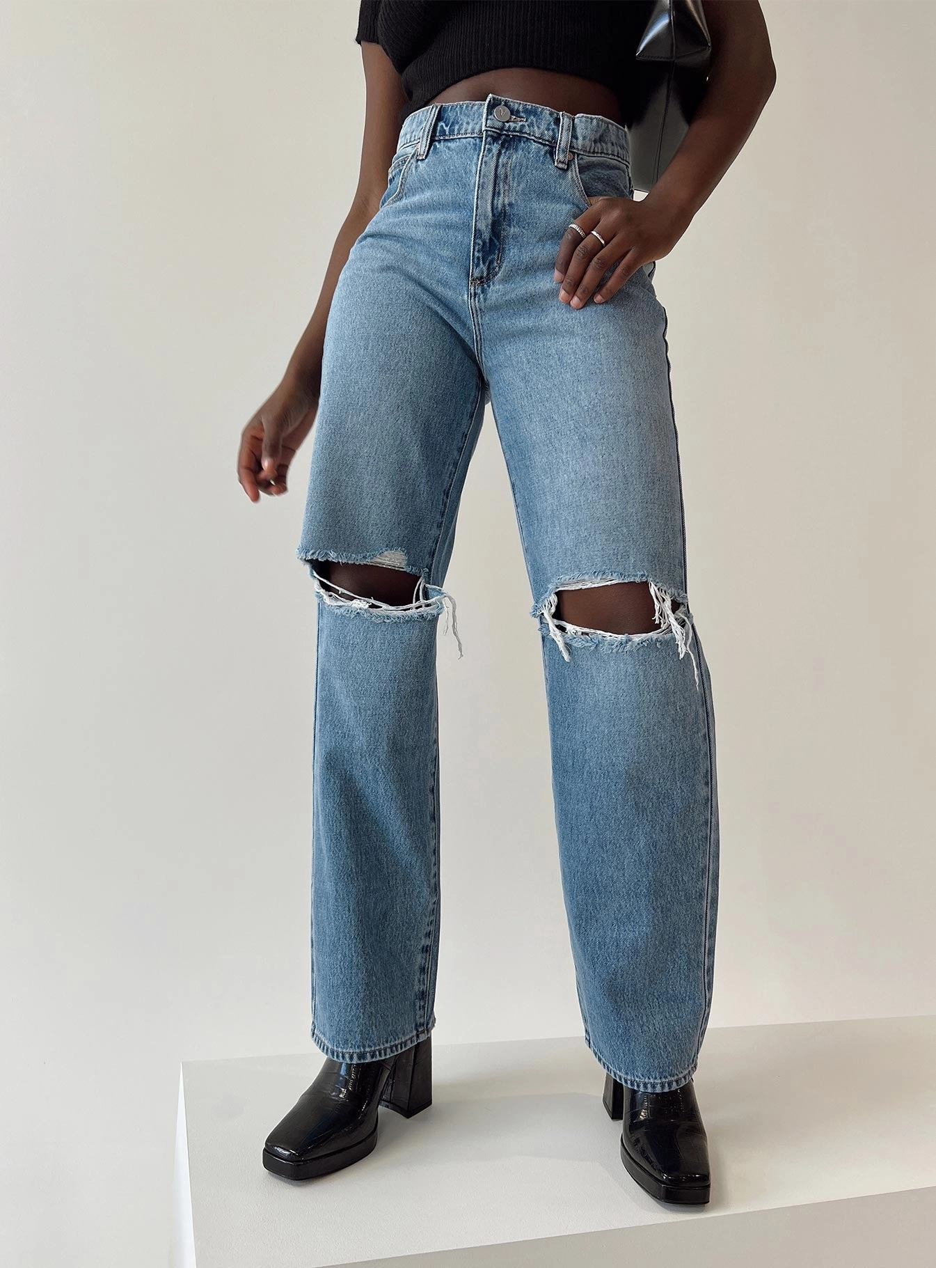 Vibrant Fashion Lover Outdoor Enthusiast Premium Home Comfort Abrand Slouch Jean Harley Rip Jeans