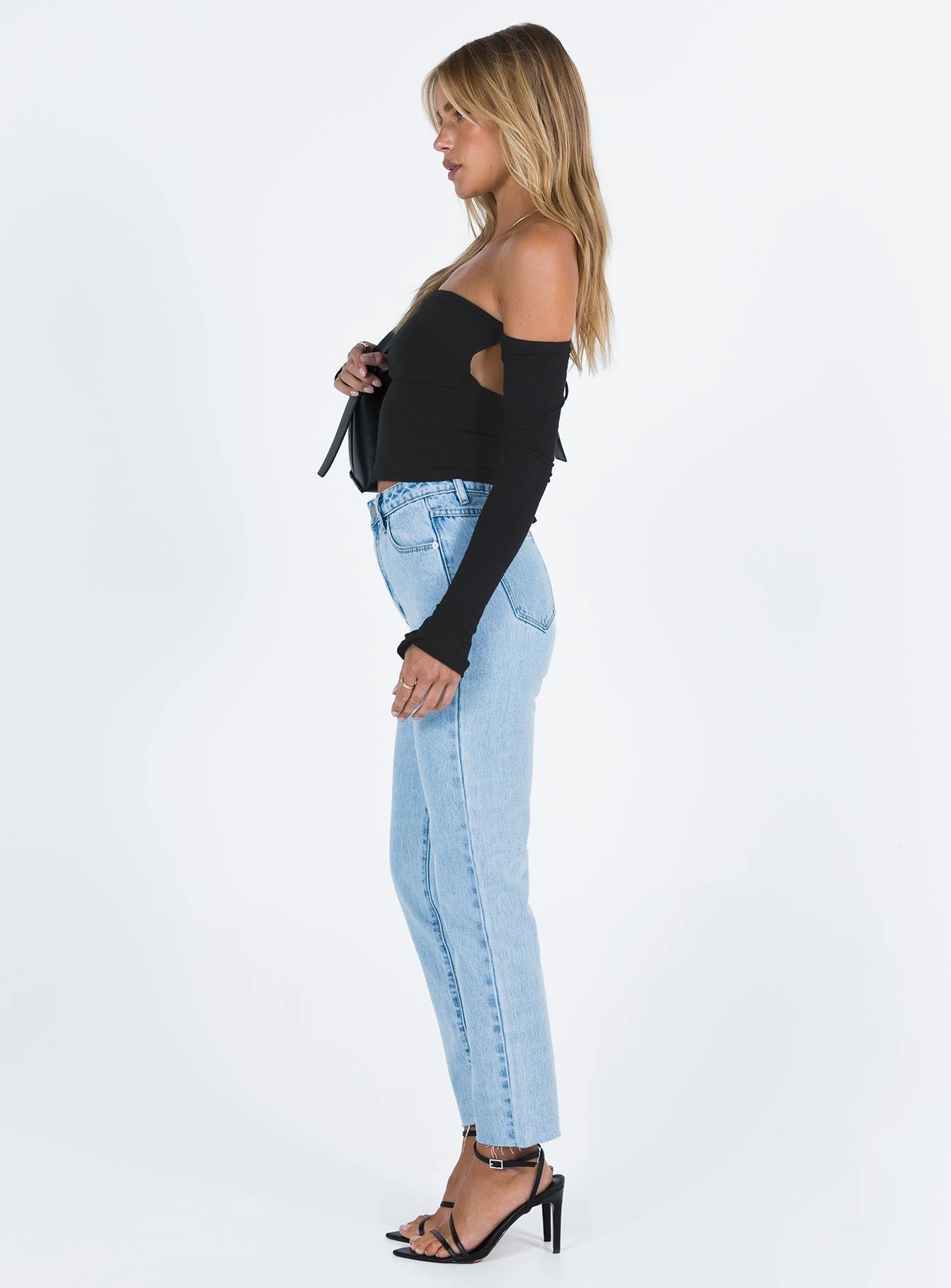 Abrand Walk Away 94 High Slim Jeans Outfit Ready Style Flexible Waistband Construction
