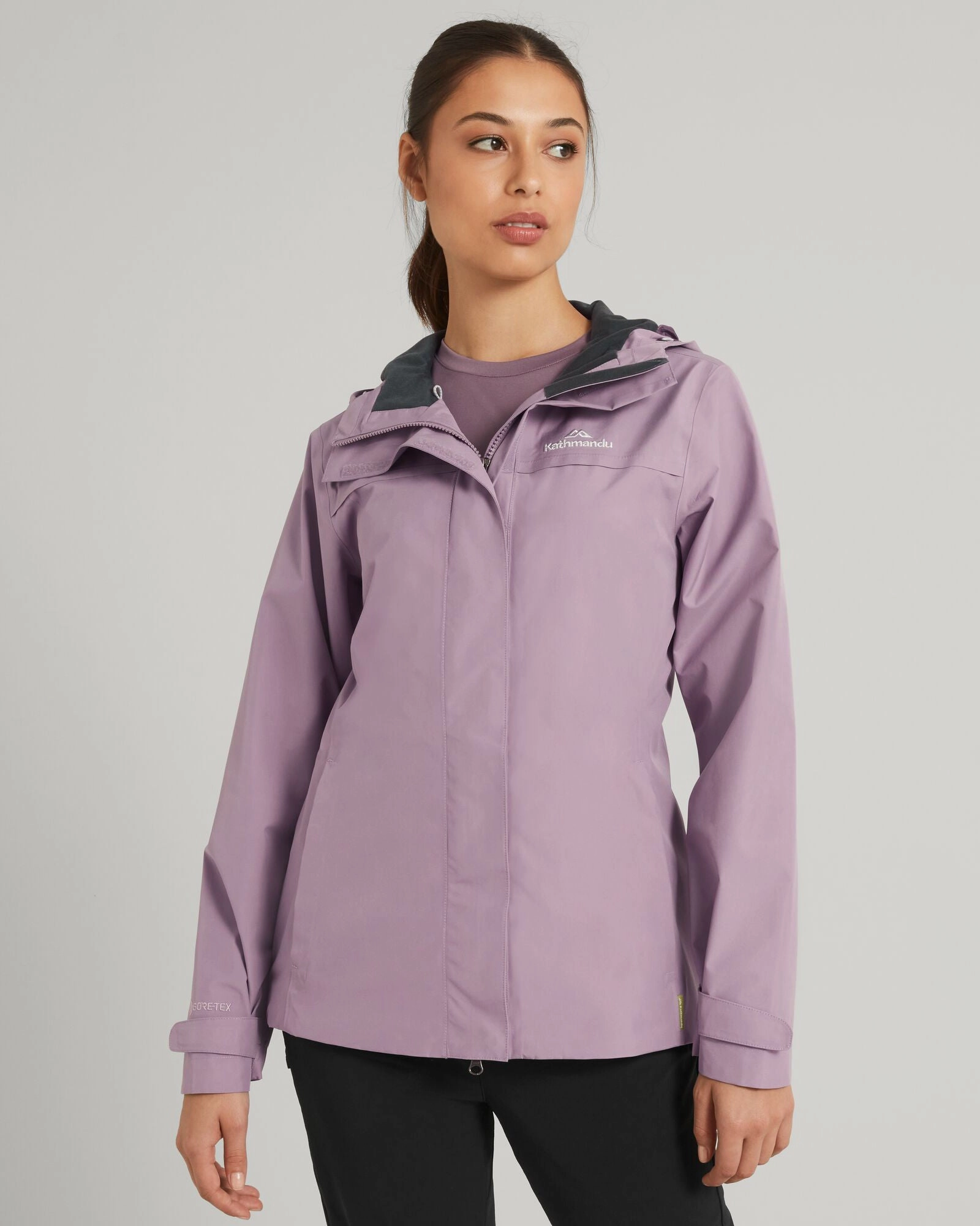 Women's Bealey GORE-TEX? Rain Jacket - Thistle Poly Blend Cross Ventilation Panels