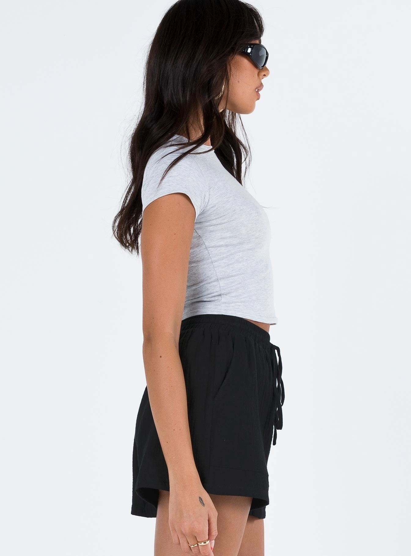 Kahlil Shorts Black Pilates wear ski wear