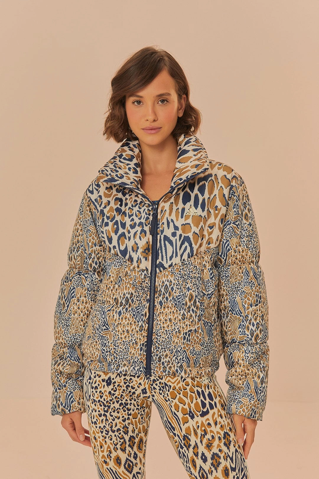 Light Travel Piece Adidas Farm Rio Puffer Jacket