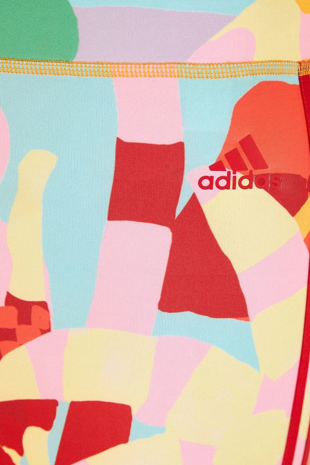 Breezy Waist Adidas Farm Training Tights Gold