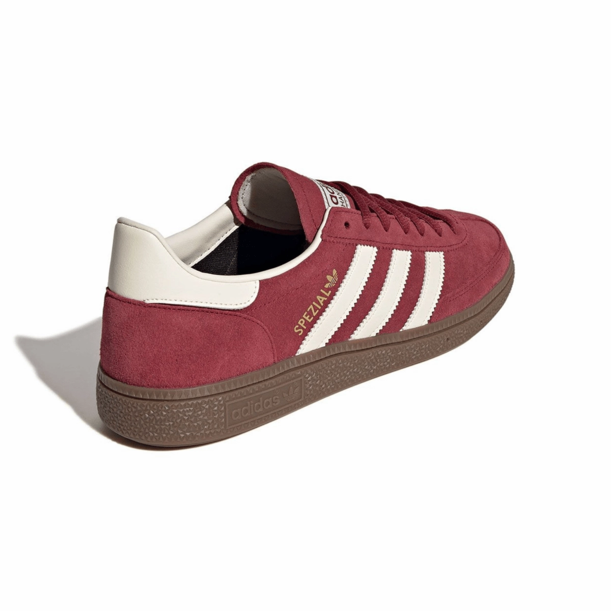 Adidas Men's Handball Spezial Burgundy/Crew White/Gum Beach Jog Range Hike