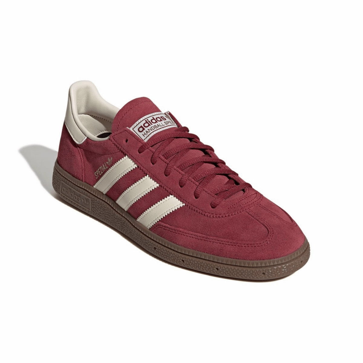 Smooth Motion Transition Adidas Men's Handball Spezial Burgundy/Crew White/Gum