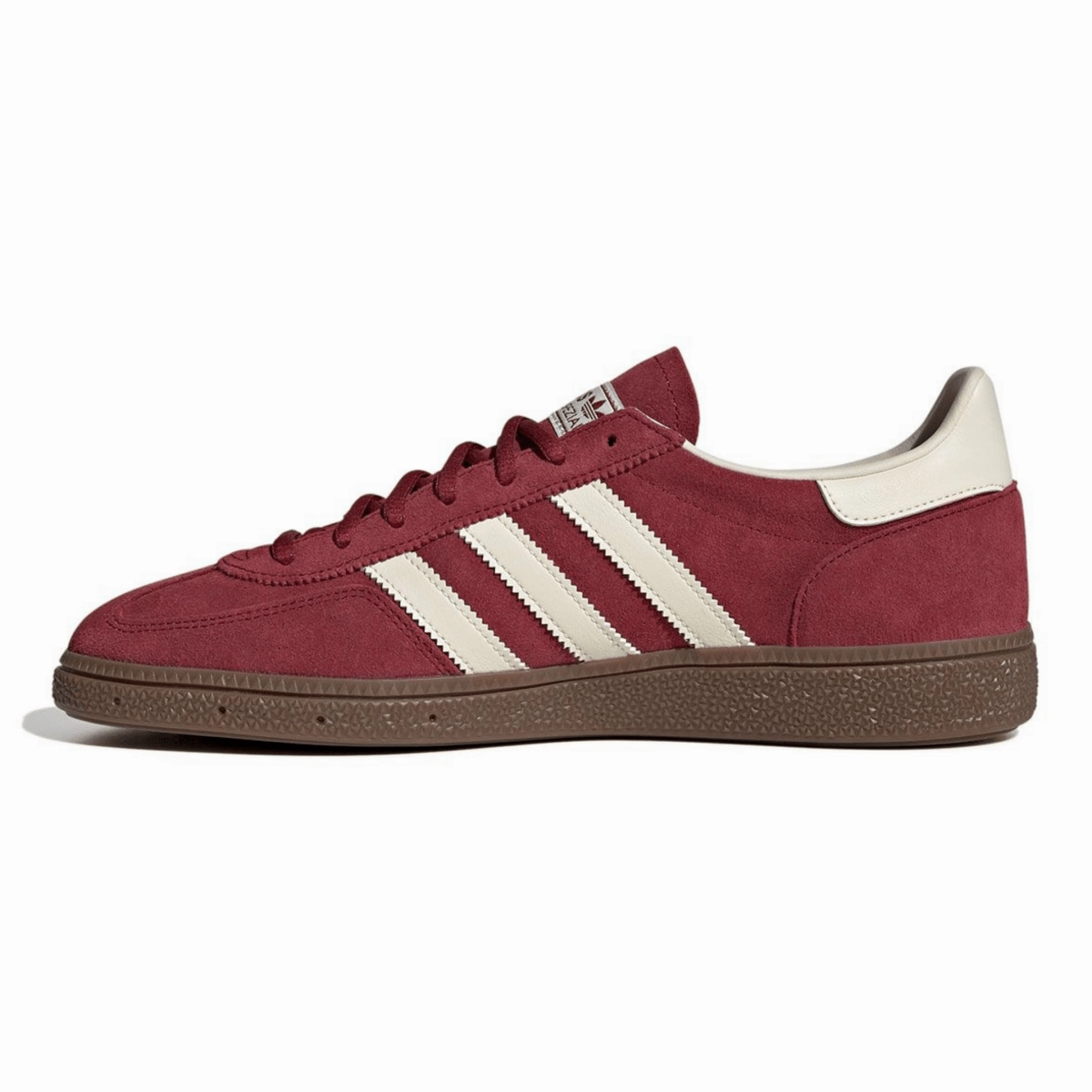 Comfy Ride Slip-On Style Adidas Men's Handball Spezial Burgundy/Crew White/Gum