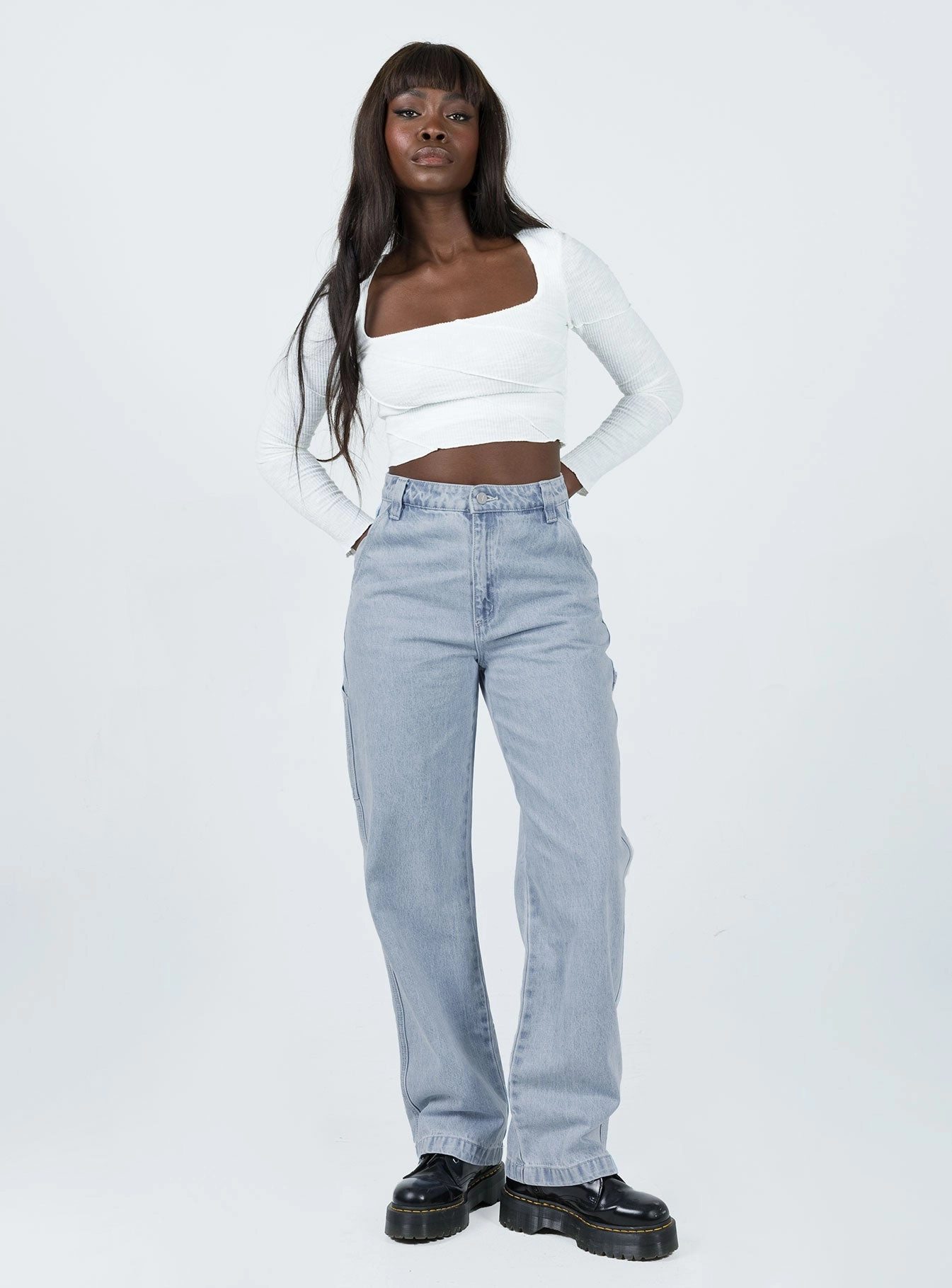 Trend Setter Home Comfort Sustainable Road Trip Abrand Carrie Carpenter Breakaway Light Wash Denim