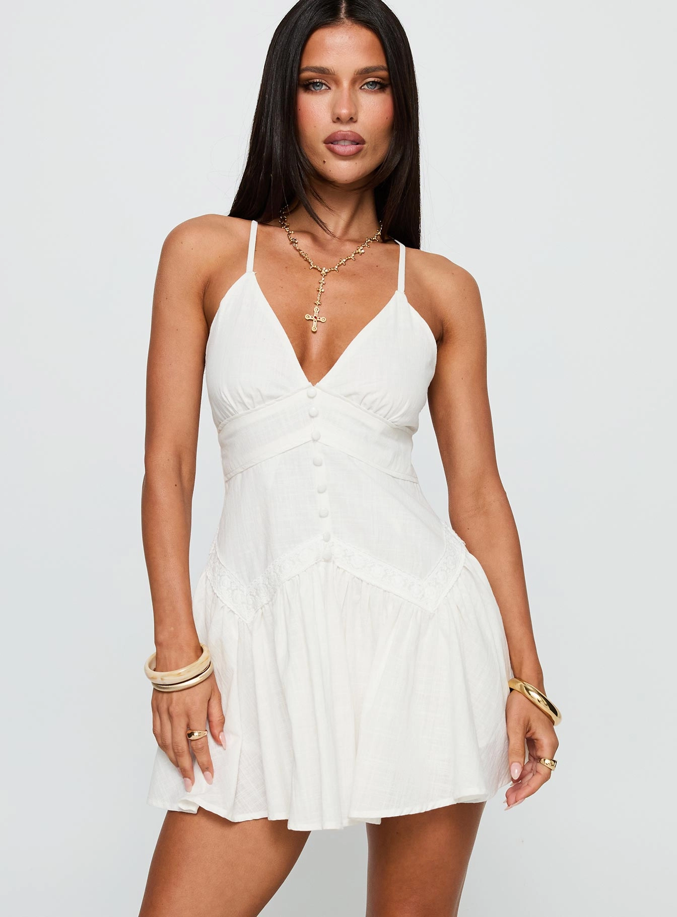 Aeriana Romper Cream Tall Girl