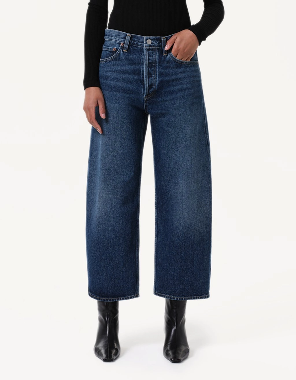 Anywhere Fit Sunny Vibes Office Wear Agolde Arc Jean