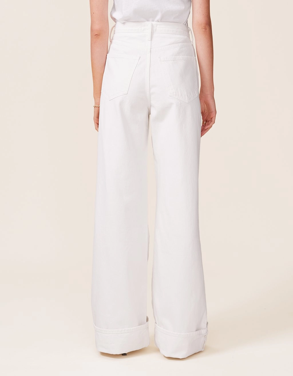 Agolde Dame Jean Weekend Warrior Elegant Reinforced Stitching Details
