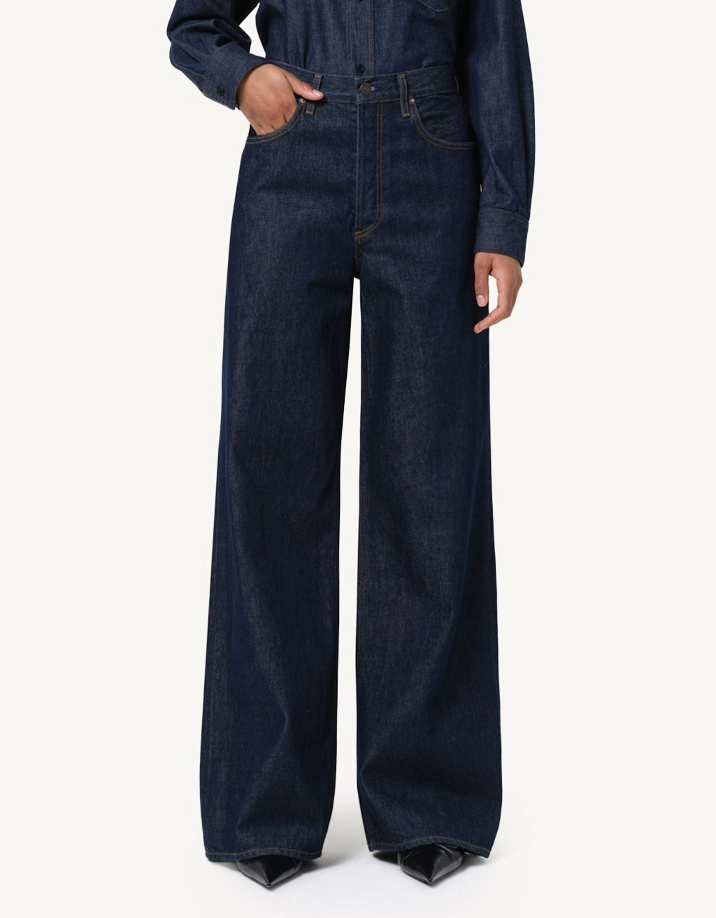 Fast Match Hidden Rivet Details Agolde Dame Jean