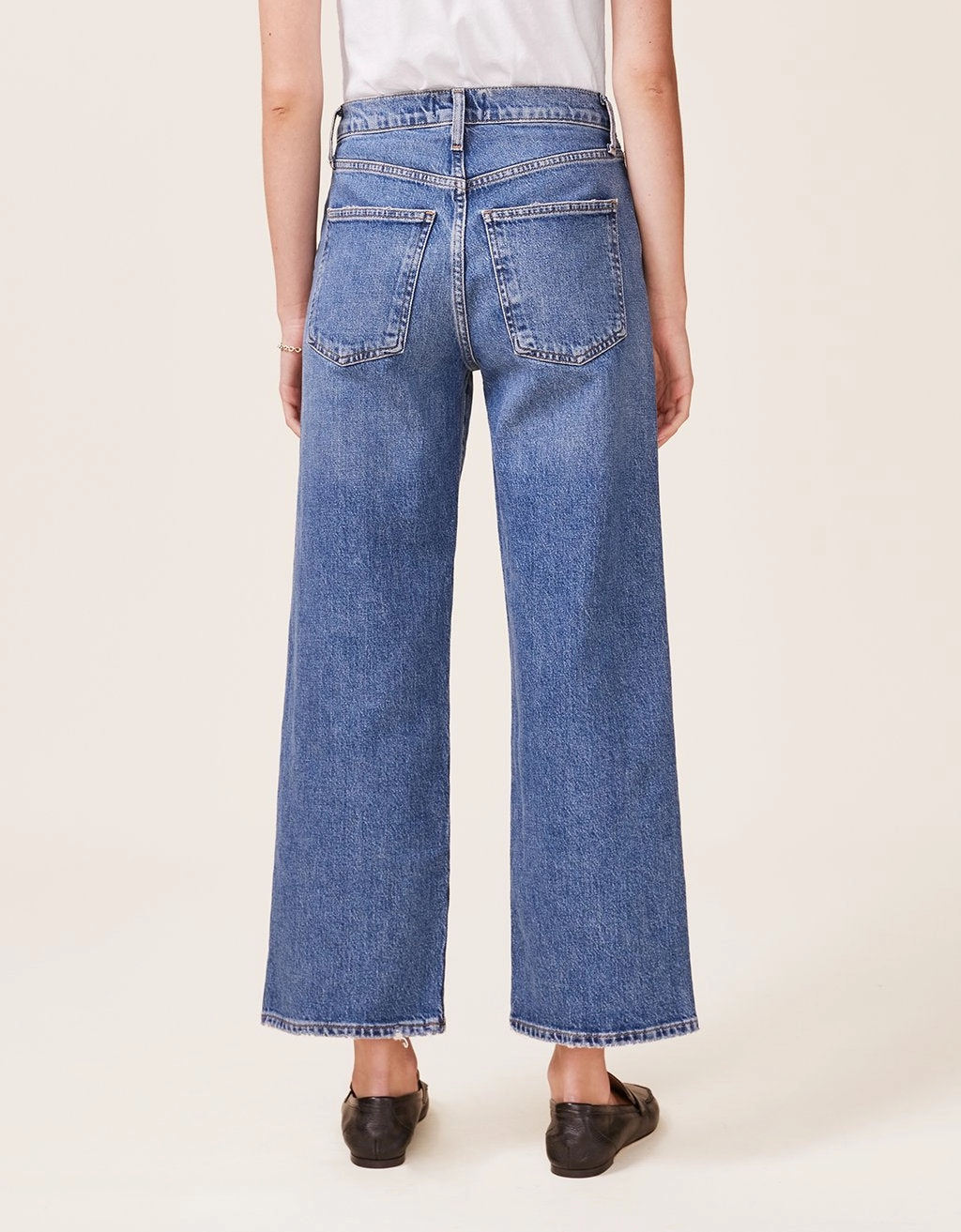 agolde harper jean Abrasion Resistance Light Fabric