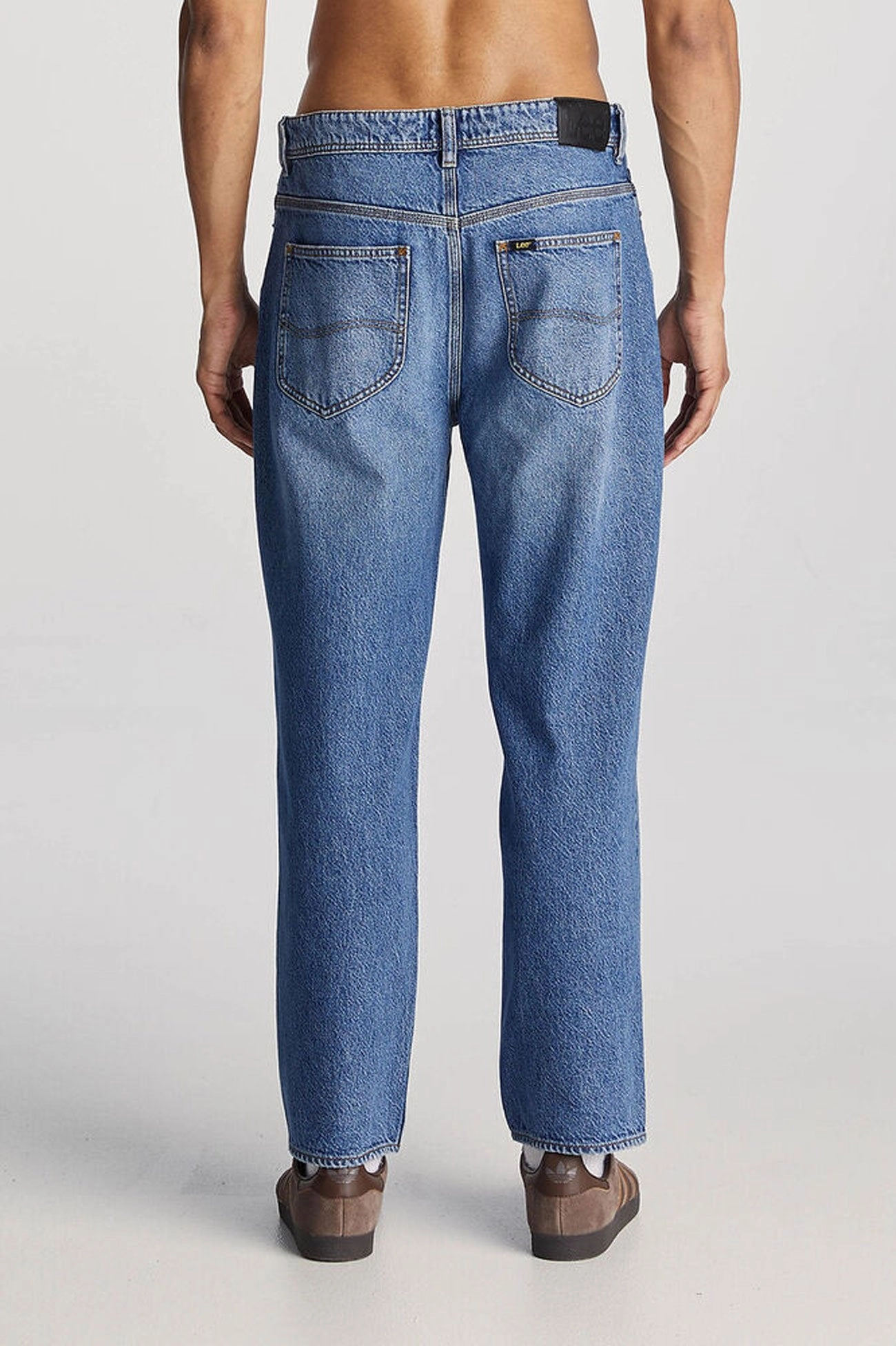 ElasticWaistband L-Four Baggy Relaxed Jean Turntable Indigo