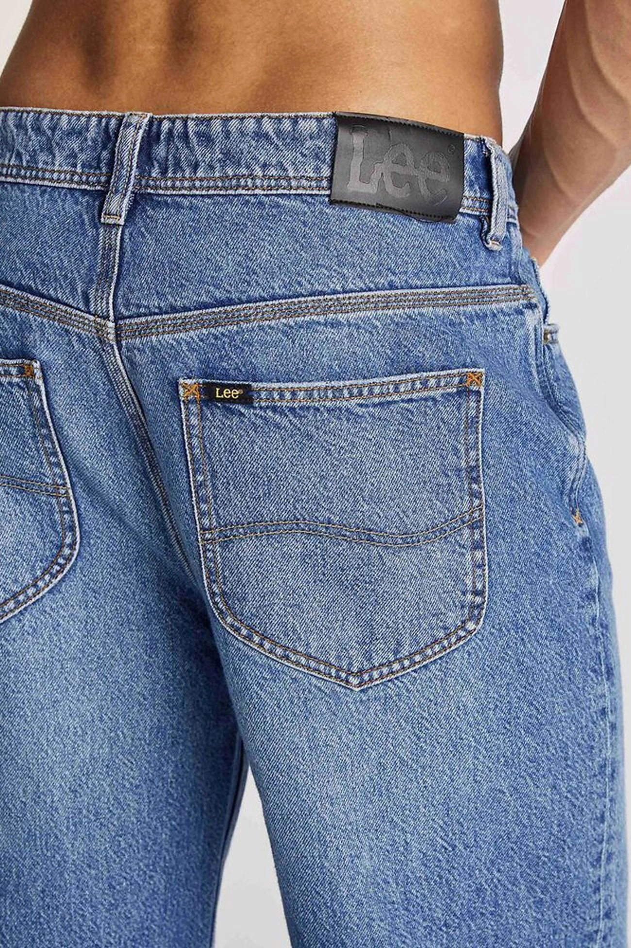 L-Four Baggy Relaxed Jean Turntable Indigo EcoFriendlyDye Plus-size option