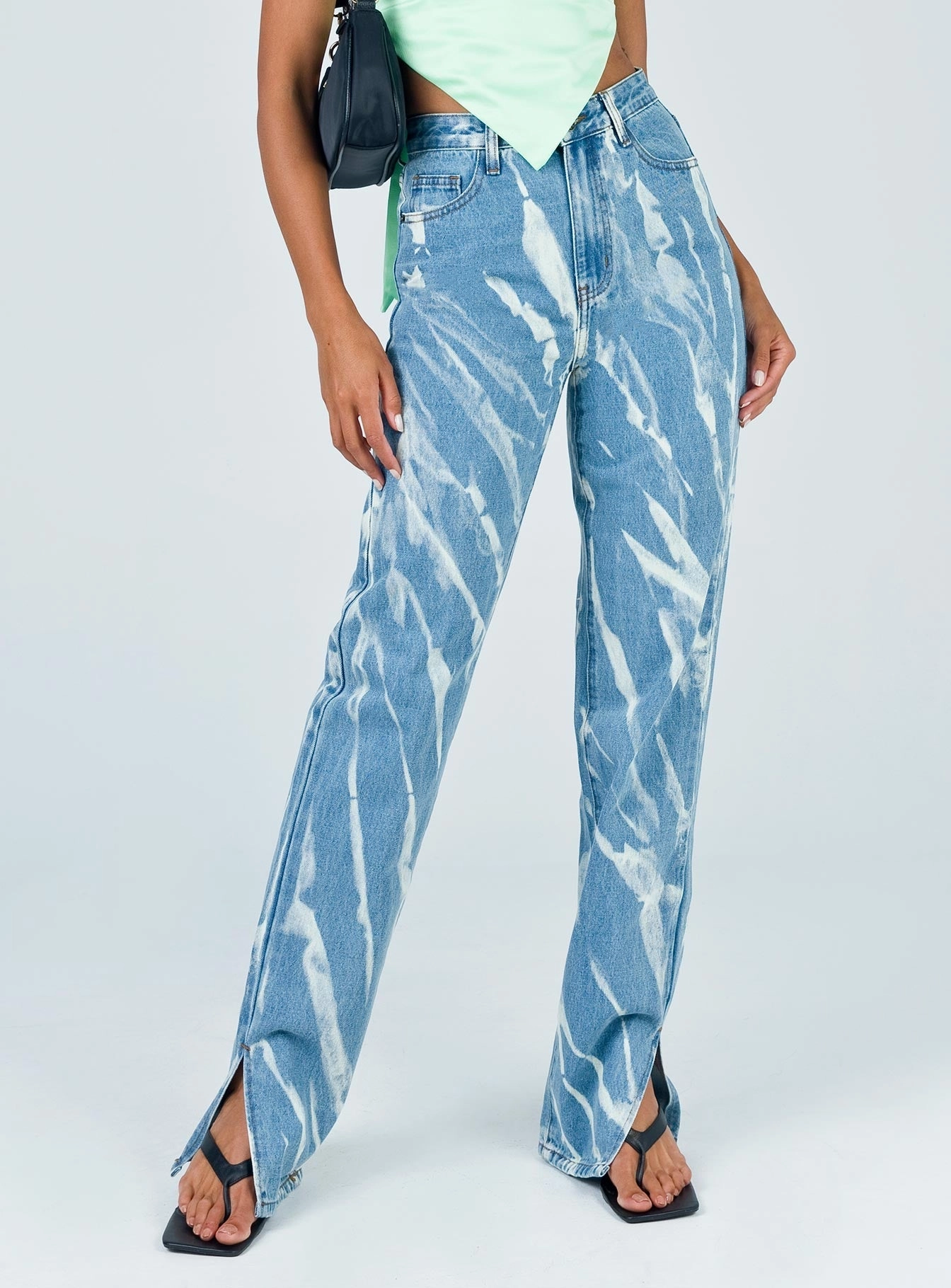 Alabama Jean Tie Dye Denim Casual Comfort Universal Favorite