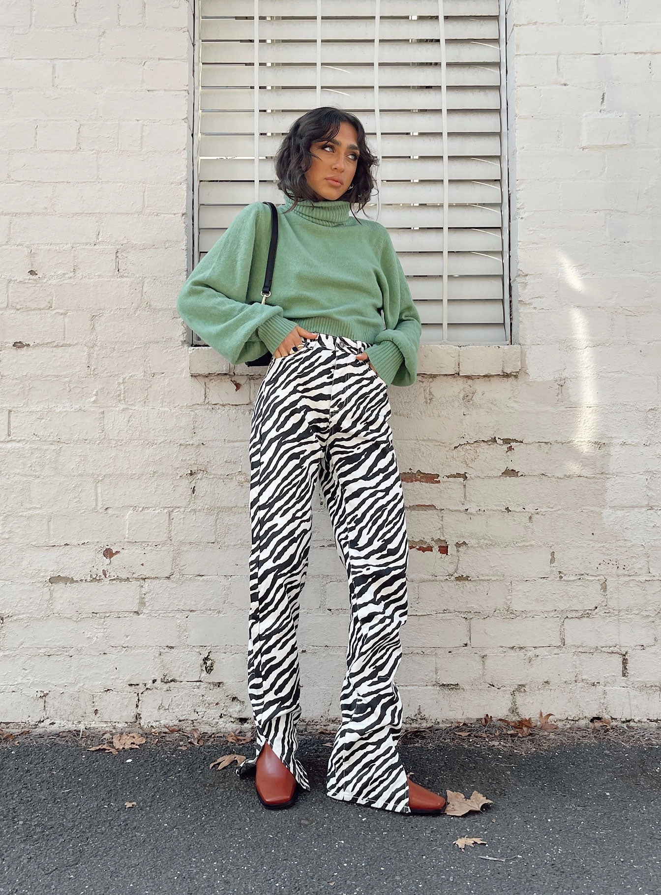 Alabama Jeans Zebra Day Out Style Office Casual