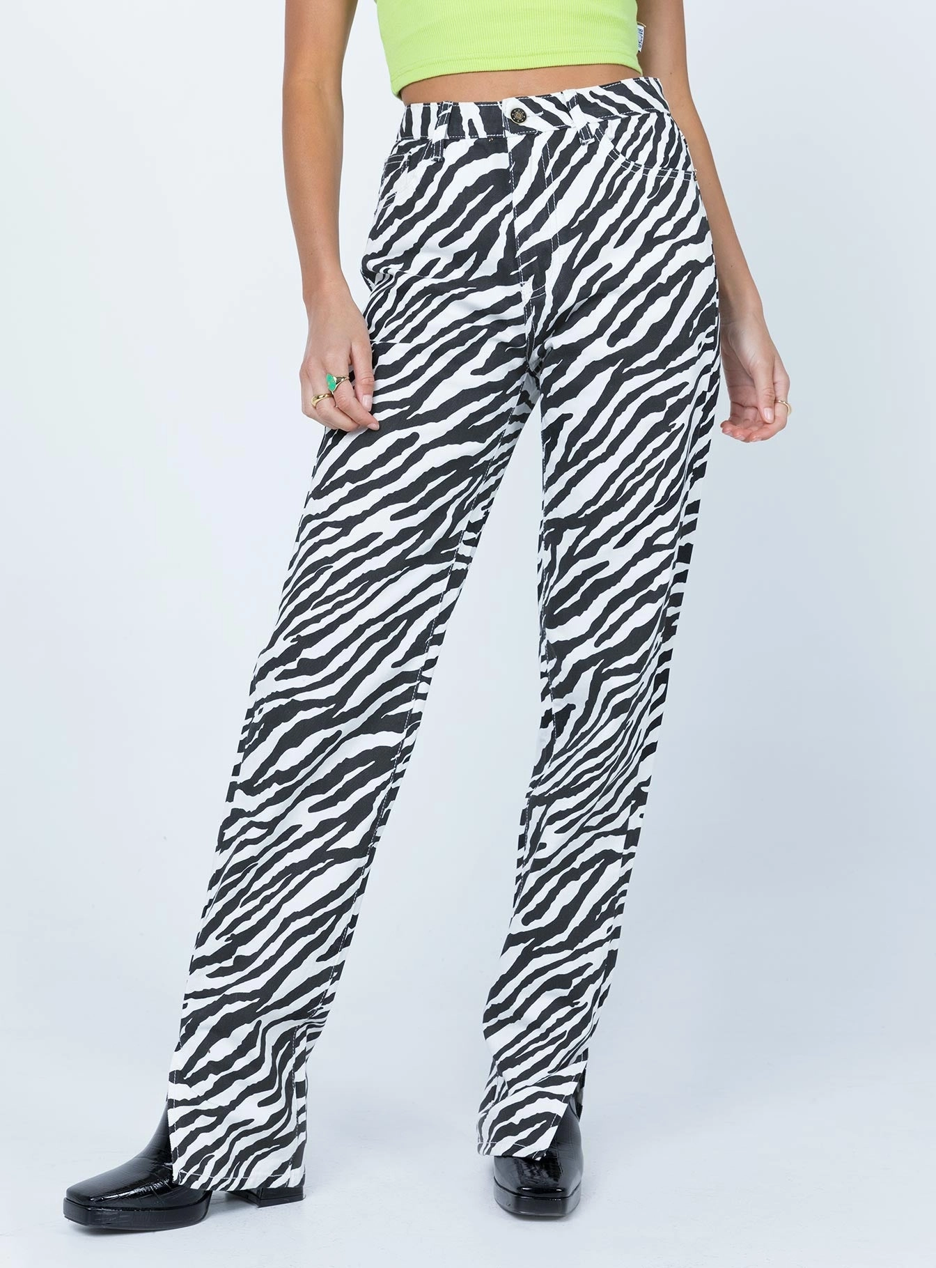 Perfect for All Relaxed Basics Alabama Jeans Zebra