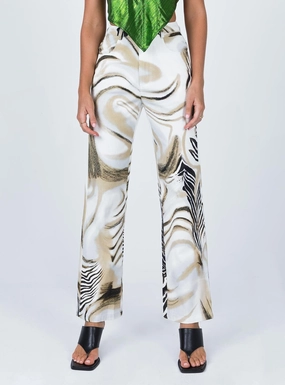 Comfortable Fit Wear Odor Control Treatment Alanna Pants Multi