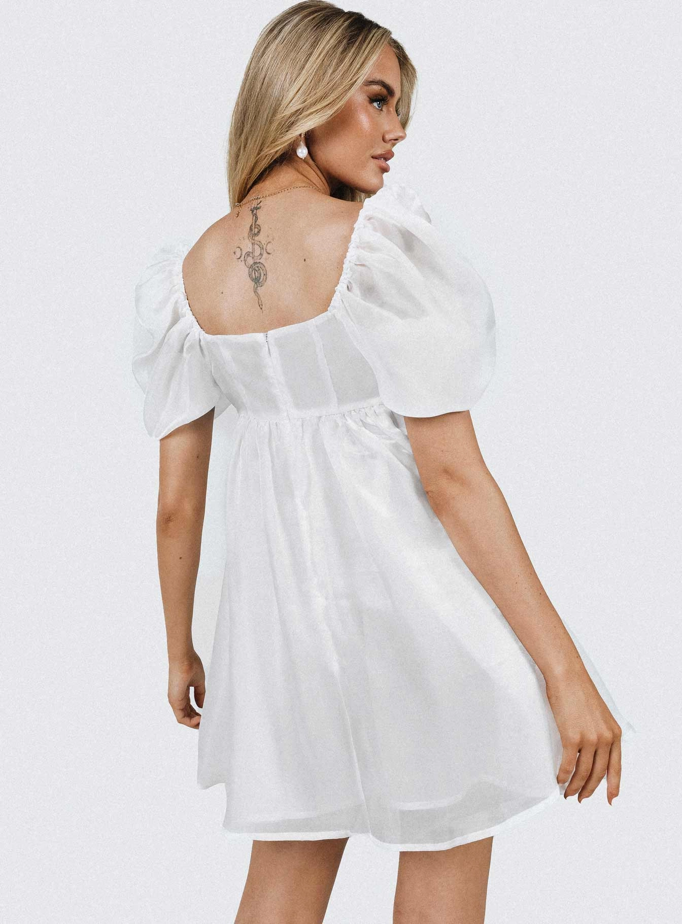 Chill Piece Alaya Mini Dress White