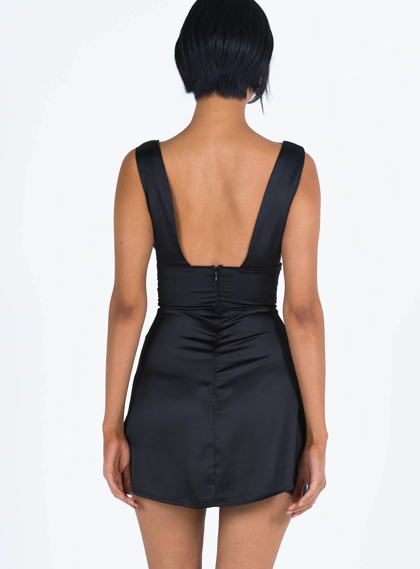 Alita Mini Dress Black Style Blend Chill Wear