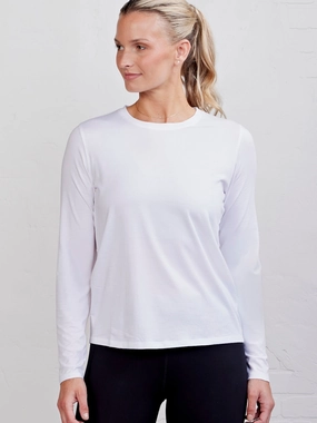 ButtonlessClosure Resilient Elasticity All Day Long Sleeve T-Shirt