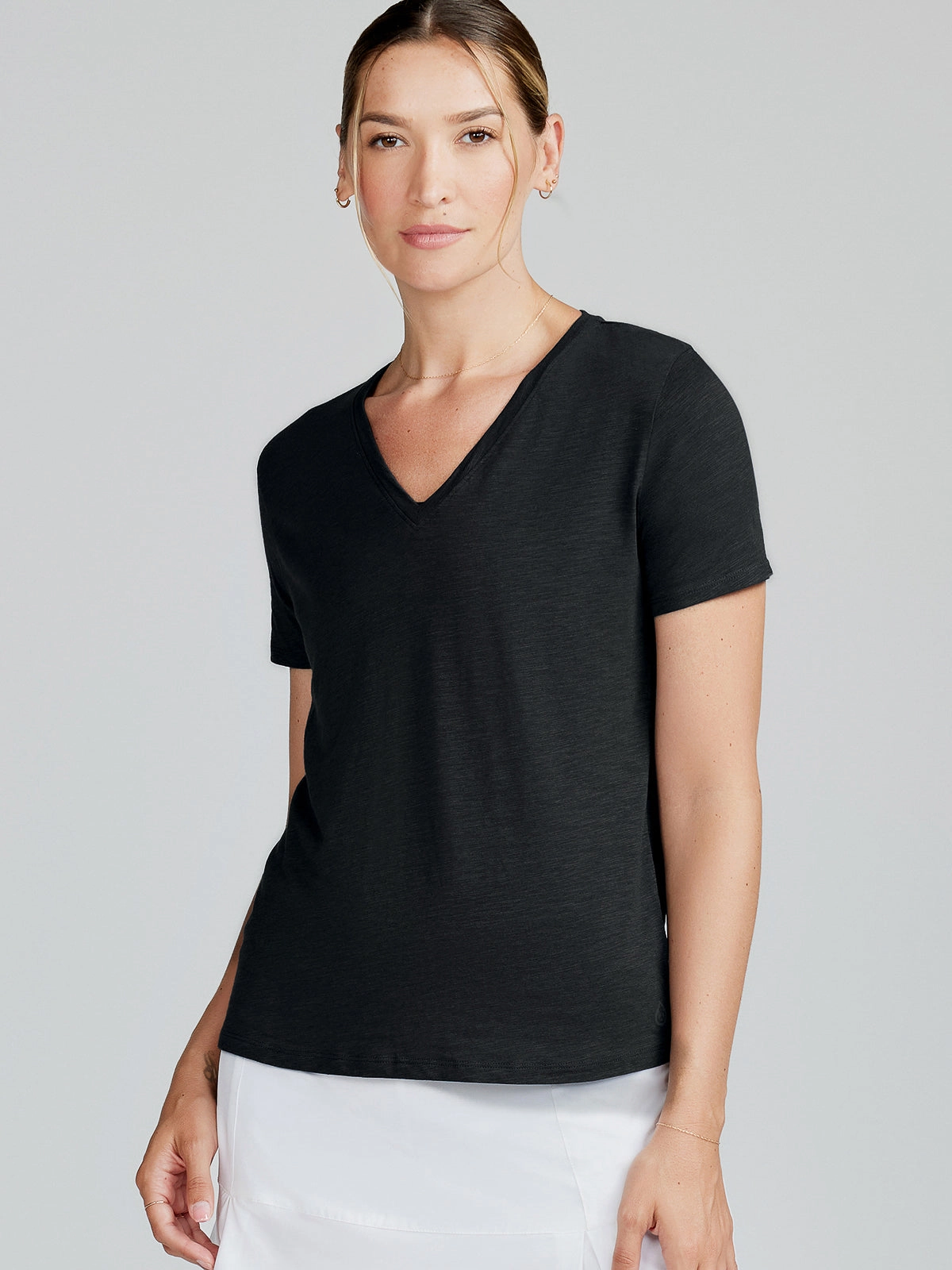 All Day V-Neck T-Shirt Breathable Comfort Design Complementary Colors
