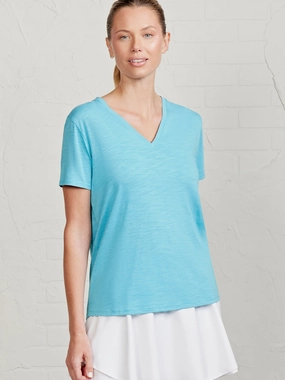 All Day V-Neck T-Shirt Eco Certified Textile Seamless construction