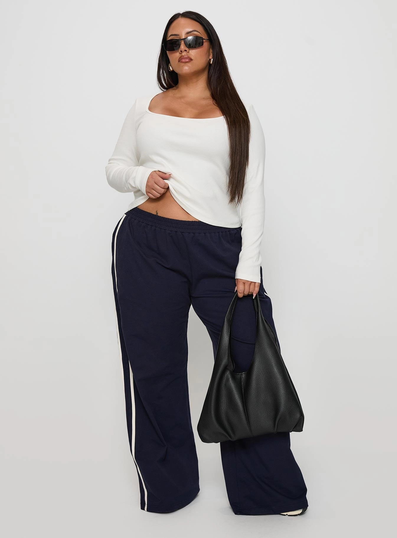 Circuit Track Pants Navy Curve Active Look