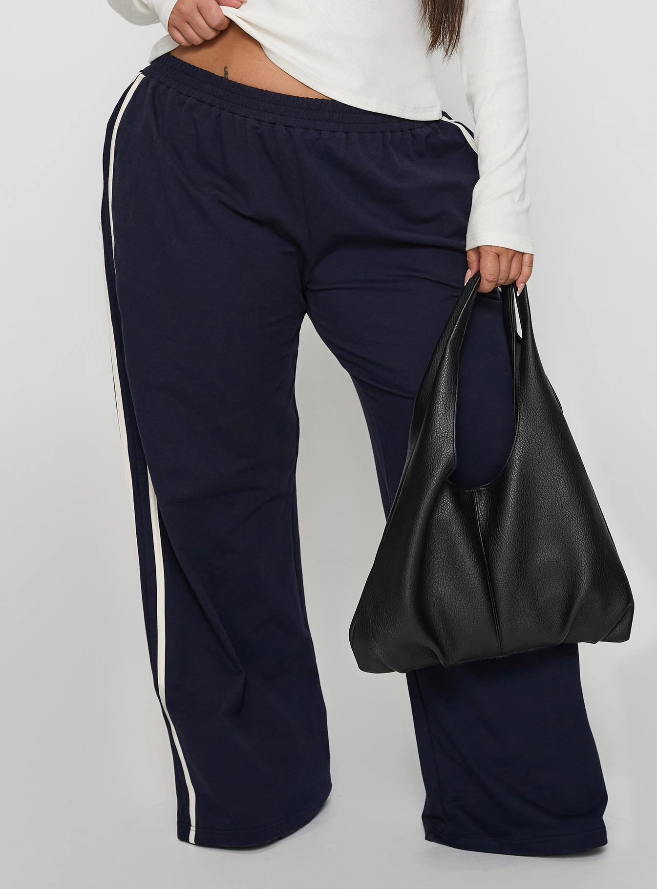 Functional Fashion Circuit Track Pants Navy Curve