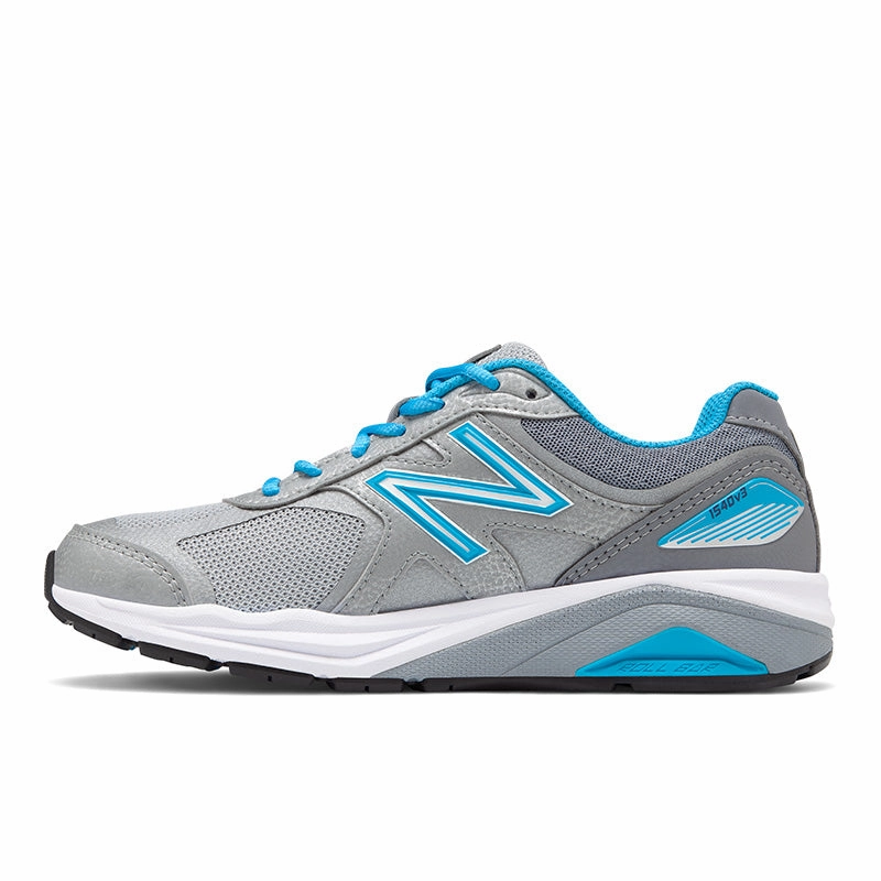 1540v3 - Silver with Polaris - Women's - New Balance Rebound Technology Enhanced Ground Feel