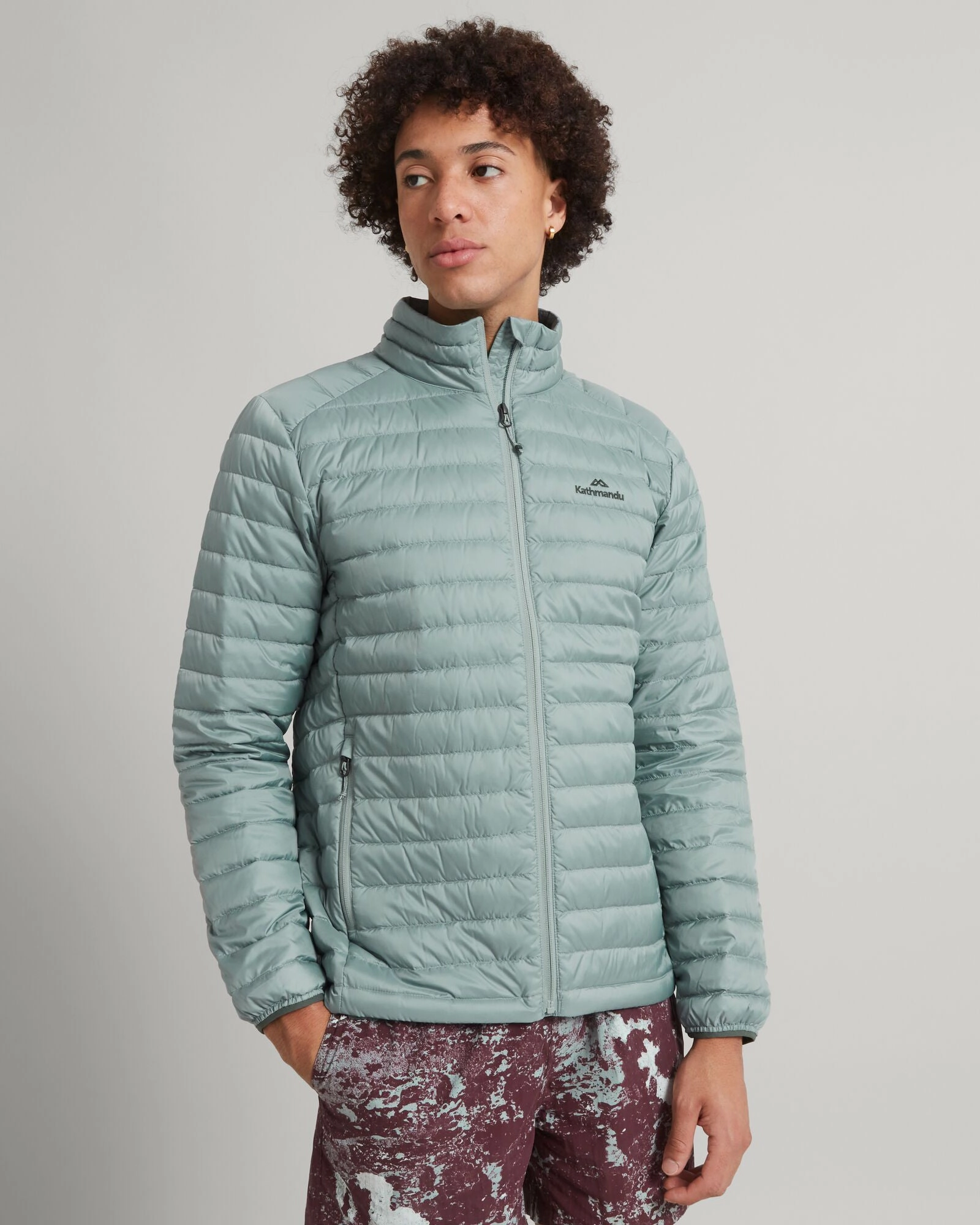 Everyday Comfort Fit Weatherproof Construction Men's Heli 600 Fill Lightweight Down Jacket - Gum Tree