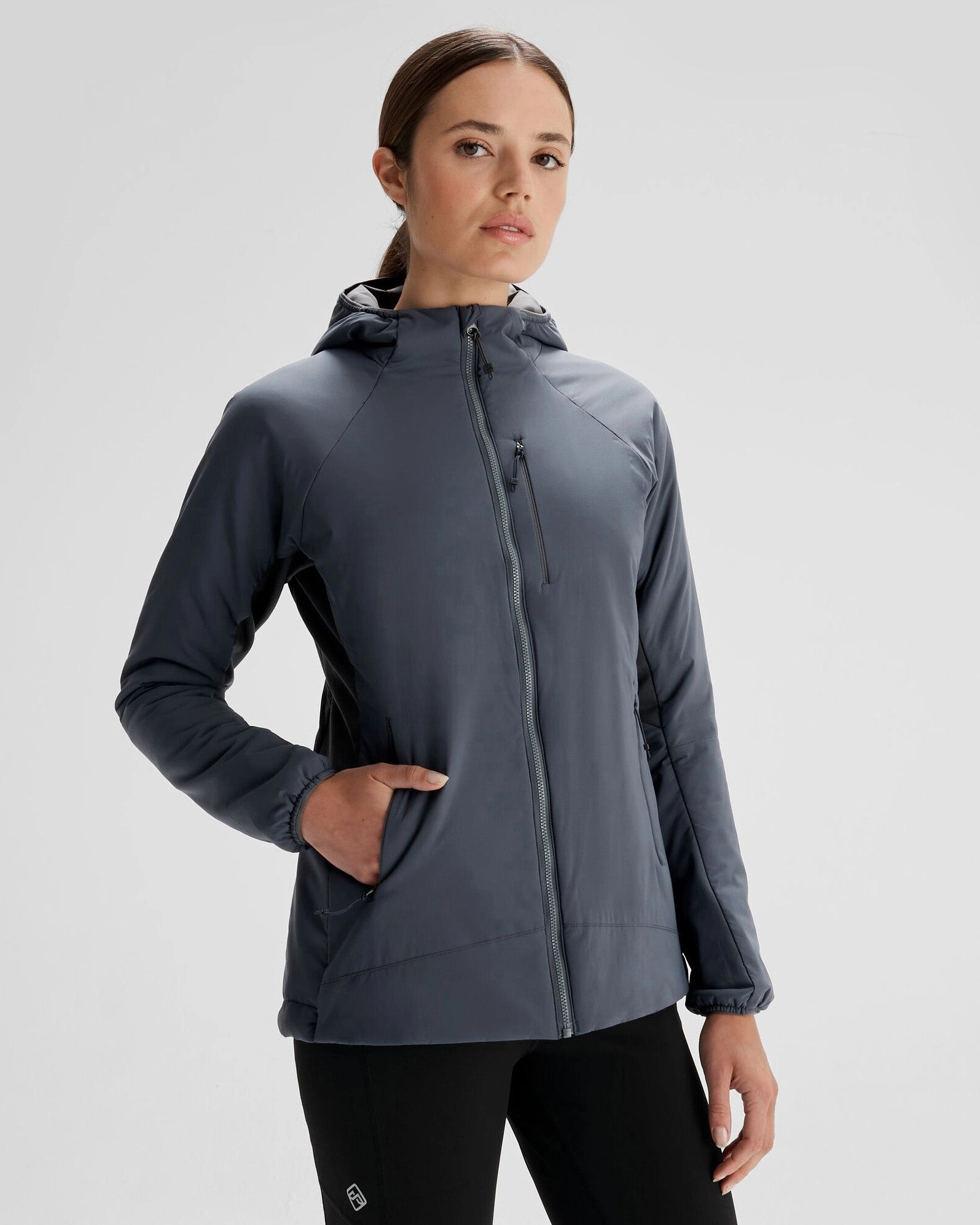 Monochrome Look Women's Seeker PrimaLoft? Active Hooded Jacket - Night